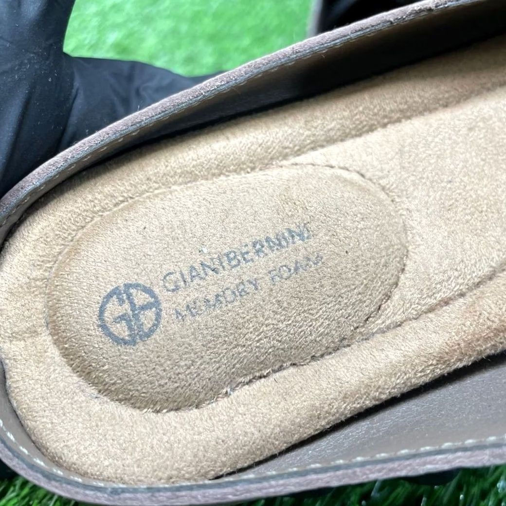 Giani Bernini Giani Bernini Loafer Women's Sandal Brown Memory Foam 7.5 Tan Casual Wear Comfort Size 7.5 Women Size US 8 / IT 38 - 5 Thumbnail