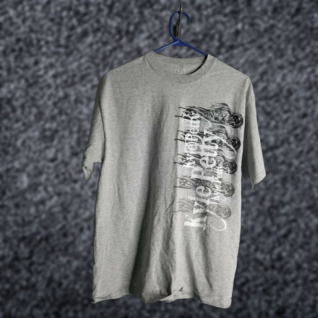 Hanes Chick-fil-a Kyle Petty Charity Ride T-Shirt Double-Sided Adult M Gray Graphic Tee Size US M / EU 48-50 / 2 - 1 Thumbnail