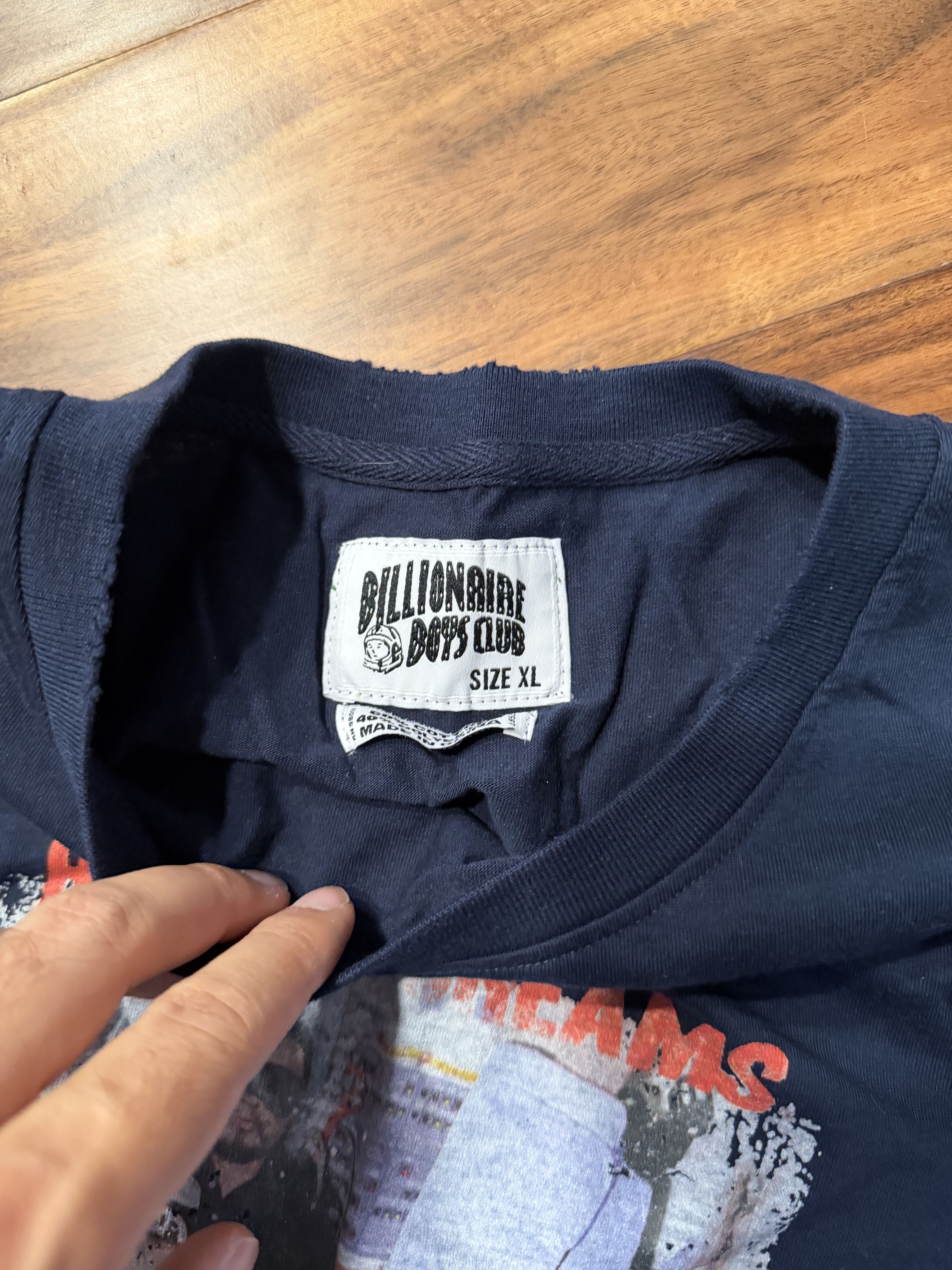 Billionaire Boys Club Billionaire Boys Club “Be Your Dreams” TShirt Size XL Size US XL / EU 56 / 4 - 3 Thumbnail