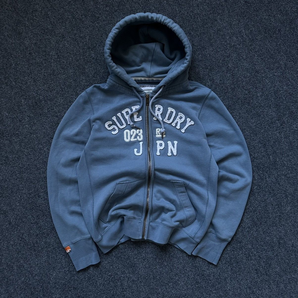 Superdry VTG Japanese Style Superdry Zip Hoodie Size L Women’s Very Size L / US 10 / IT 46 - 3 Thumbnail