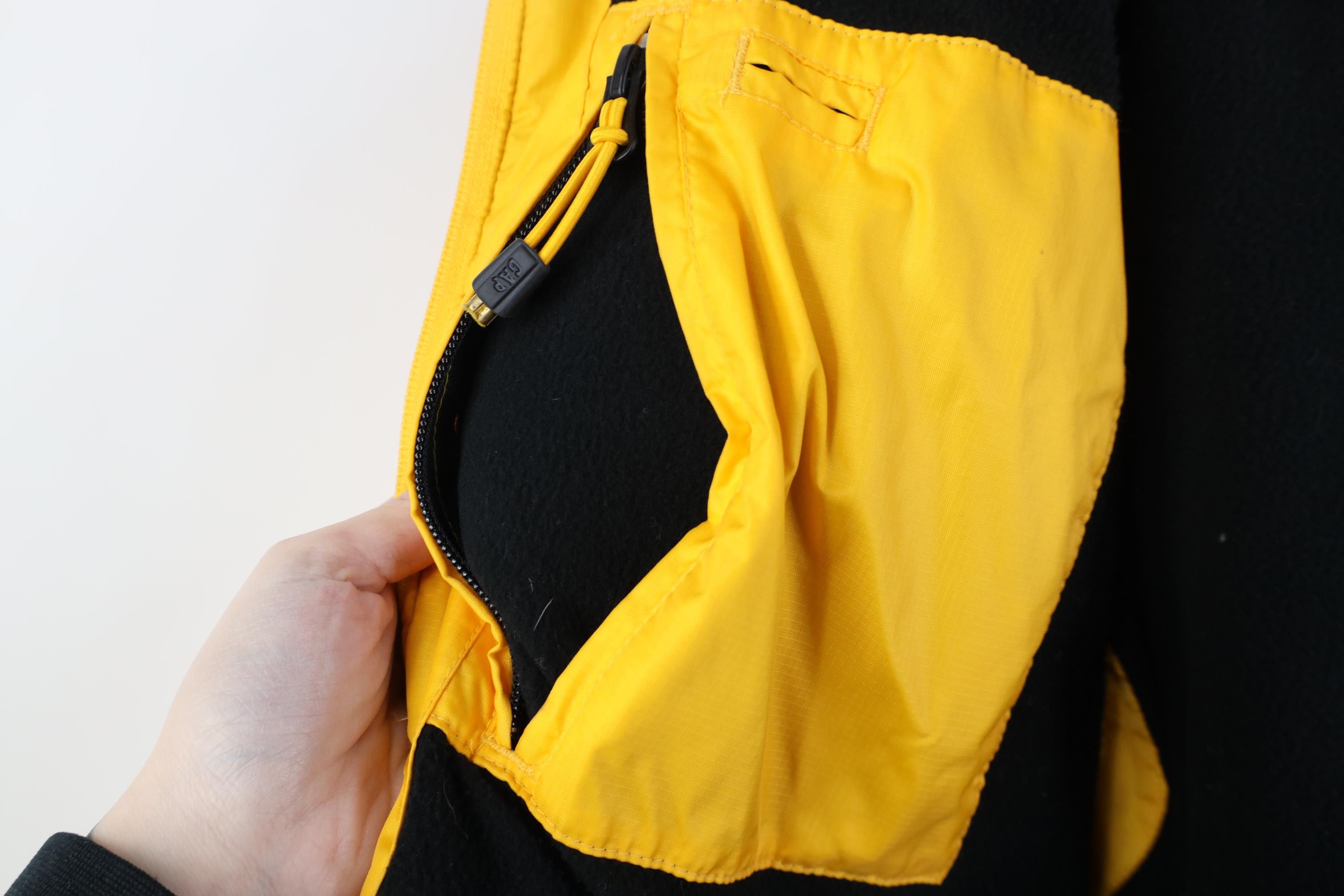 Gap Vintage Y2K 2002 Gap Insulated Puffer Jacket Yellow Hooded Size US M / EU 48-50 / 2 - 15 Thumbnail