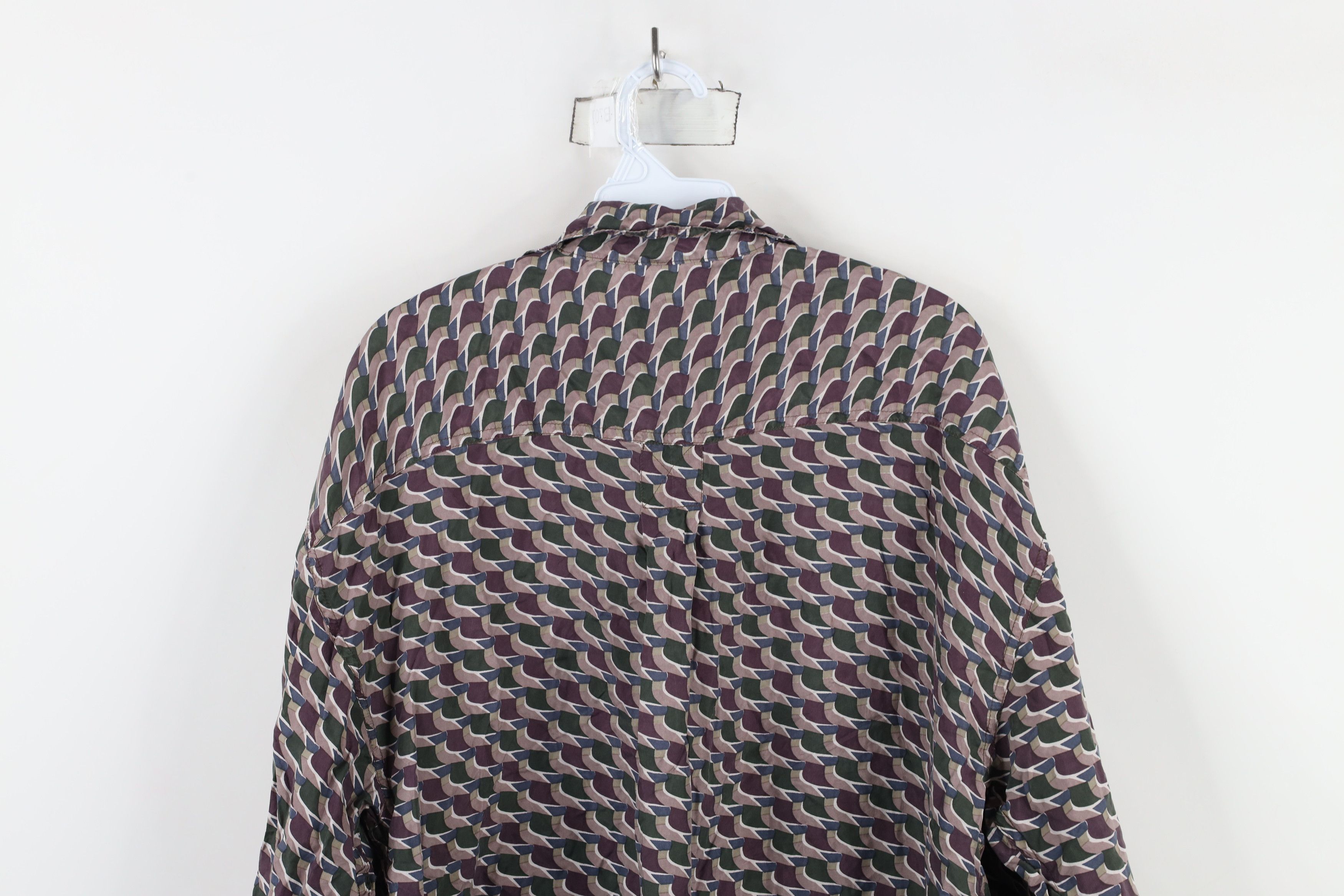 Vintage Vintage 90s Streetwear Long Sleeve Collared Button Shirt Size US L / EU 52-54 / 3 - 9 Thumbnail