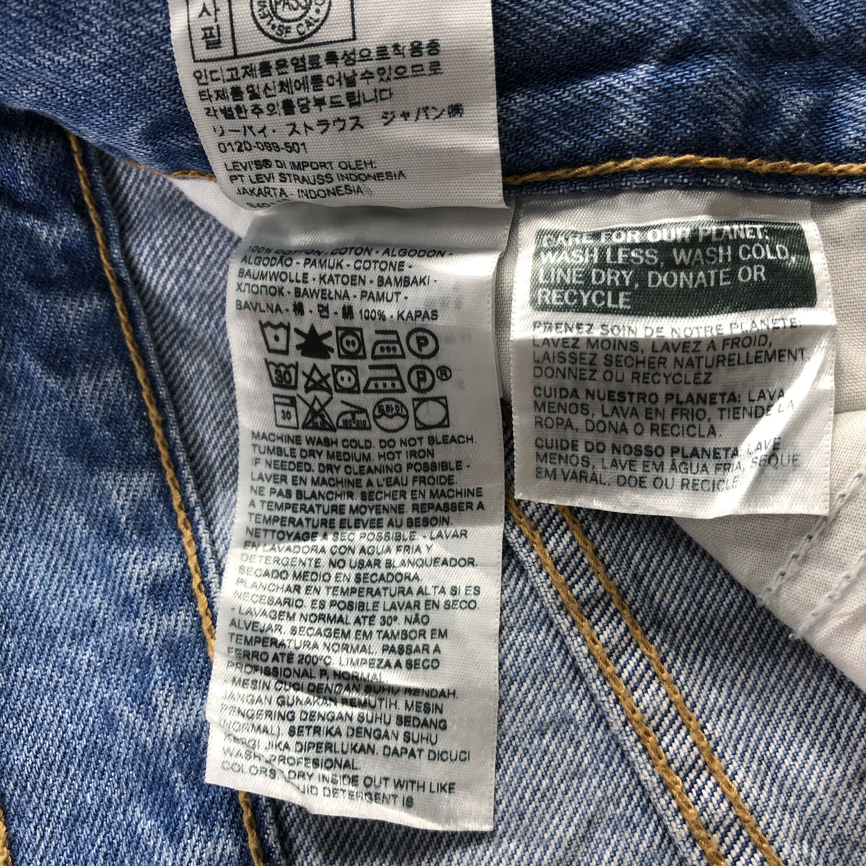 Levi's Levi's 567 Jeans Cropped Denim KJ886 Size US 30 / EU 46 - 12 Thumbnail