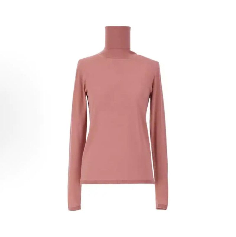 Max Mara MaxMara Pink Long Sleeve Pullover Sweater 0089 Size S / US 4 / IT 40 - 1 Thumbnail