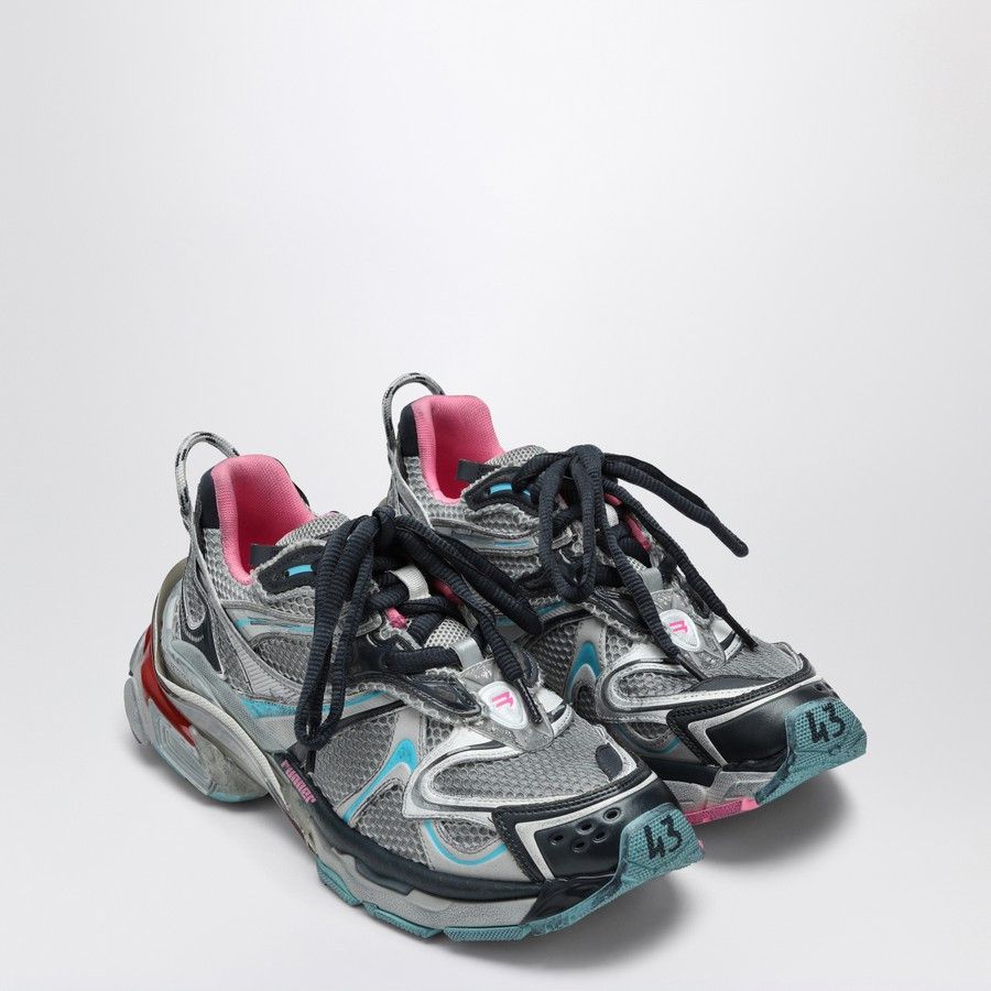 Balenciaga o1d2blof0226 Runner Sneakers in Multicolor Size US 6 / EU 39 - 2 Thumbnail