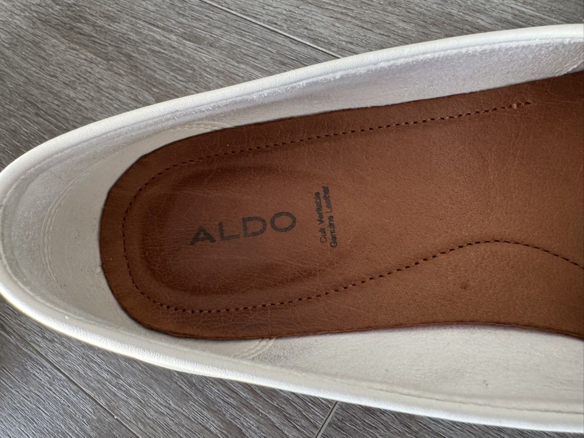 Aldo Aldo white loafers - Size 9 US Size US 9 / EU 42 - 7 Thumbnail