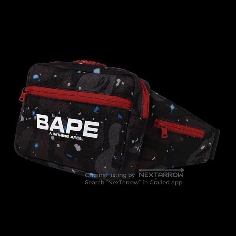 Bape BAPE Space Camo Waist Bag. Size ONE SIZE - 9 Thumbnail