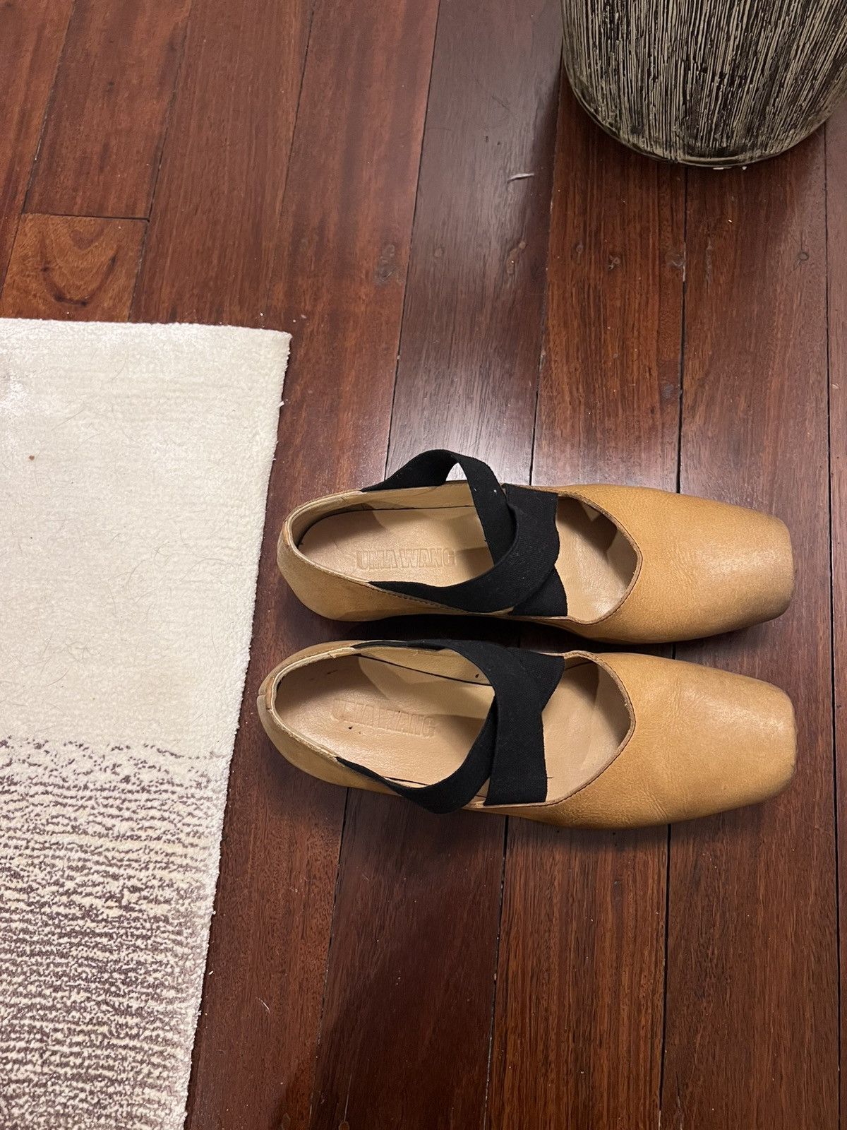 Uma Wang Uma Wang Square-Toe Slip-On Ballet Flats Size US 9 / IT 39 - 1 Thumbnail