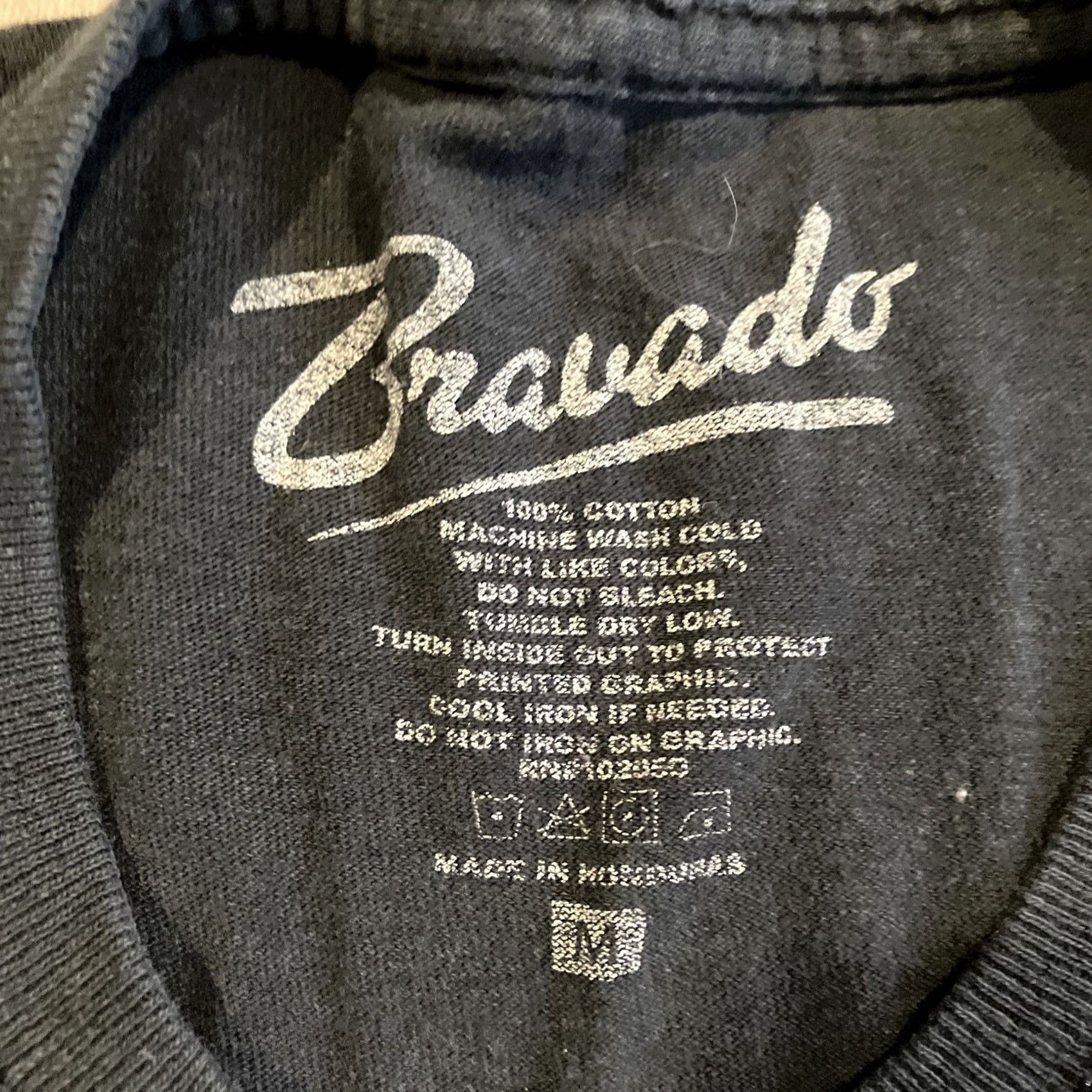 Bravado Bravado T-Shirt Men Short Sleeve Crew Neck Black Medium Praying Hands TUPAC Graphic Tee SICK FADE Size US M / EU 48-50 / 2 - 3 Thumbnail