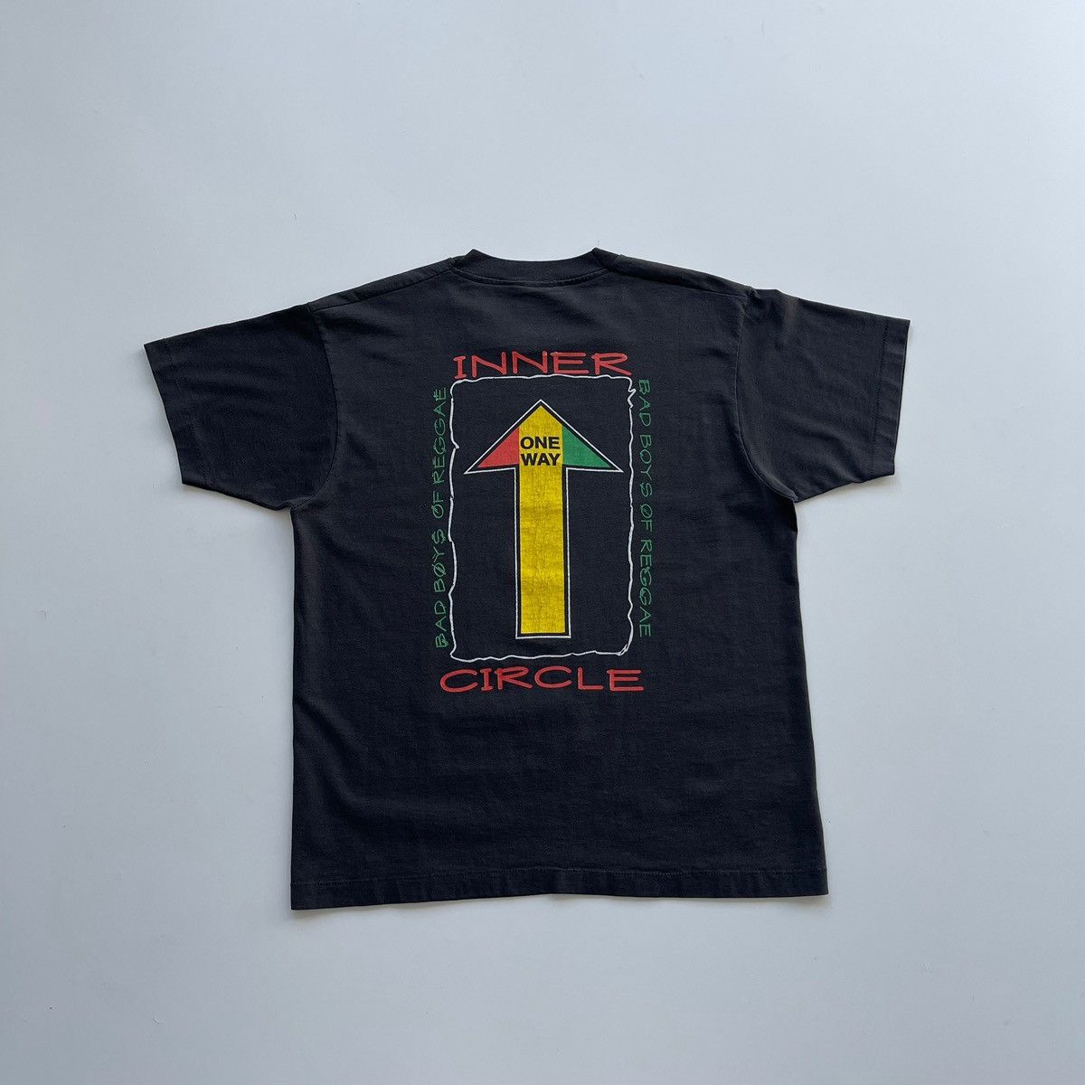 Band Tees × Vintage Inner Circle Strictly Reggae 1993 Bad Boys Sound Way T-Shirt Size US L / EU 52-54 / 3 - 3 Thumbnail
