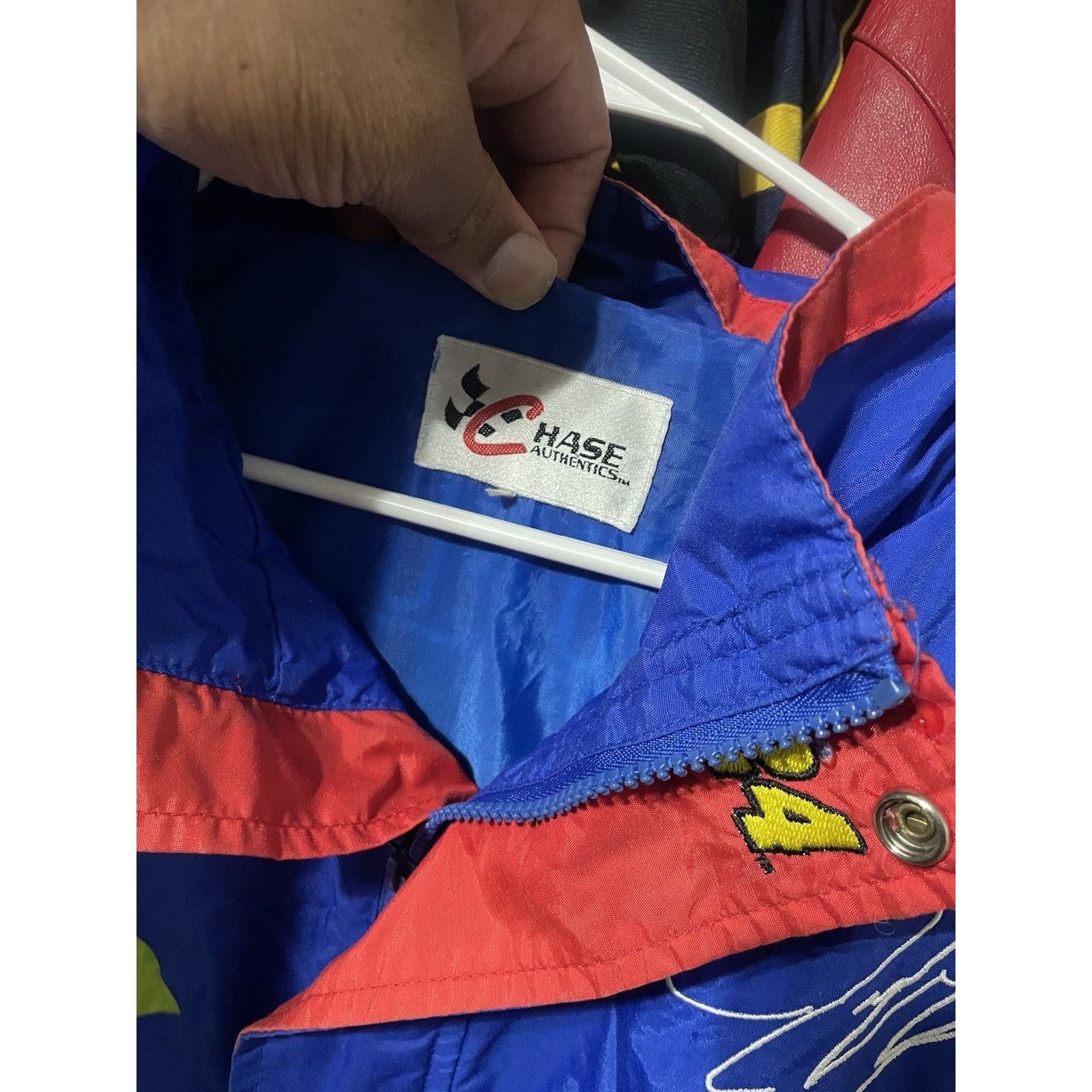 Chase Authentics Size L-VTG Jeff Gordon NASCAR Jacket Men Chase Authentics Size US L / EU 52-54 / 3 - 4 Thumbnail
