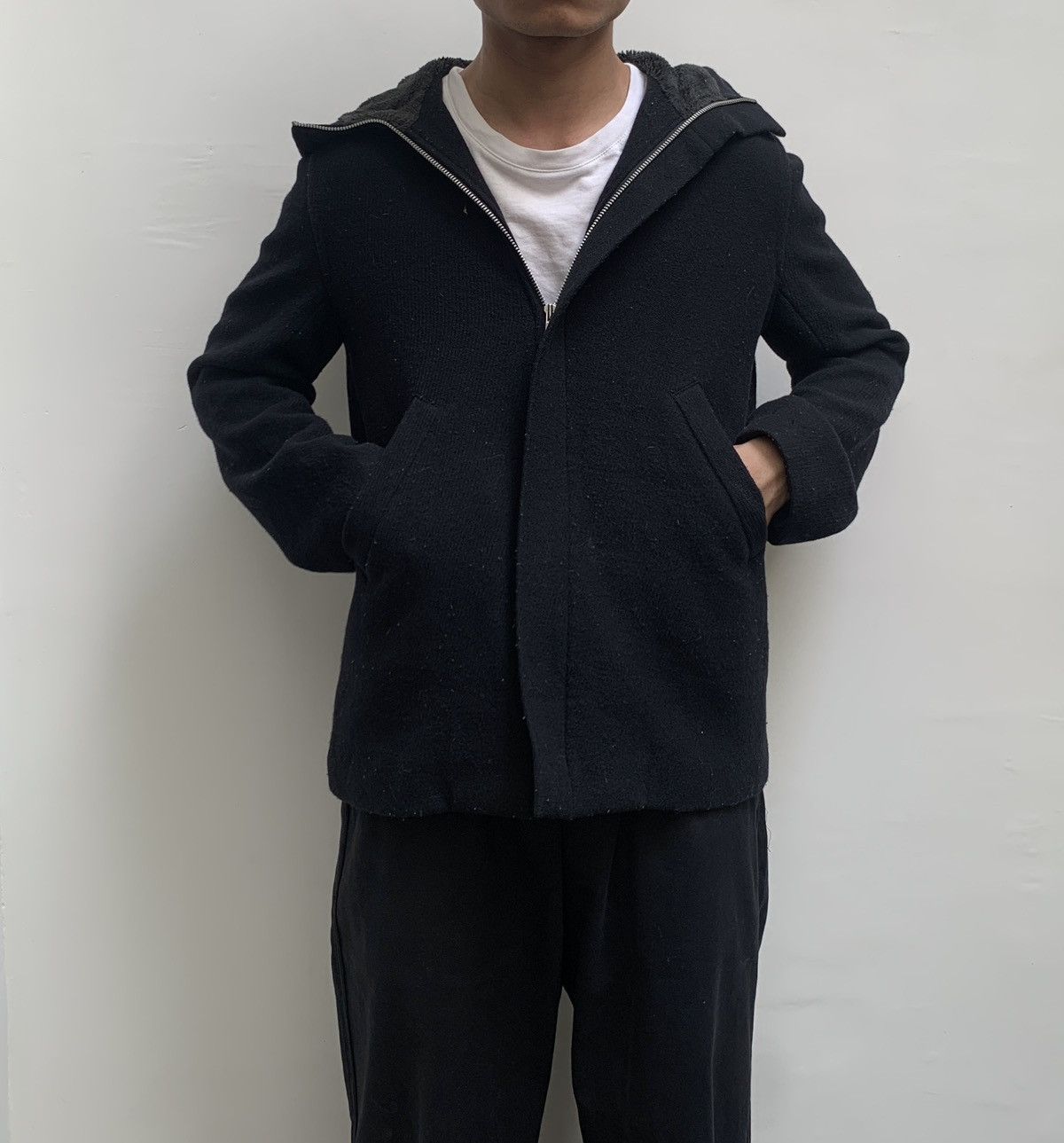Sunao Kuwahara Wool Zip Jacket