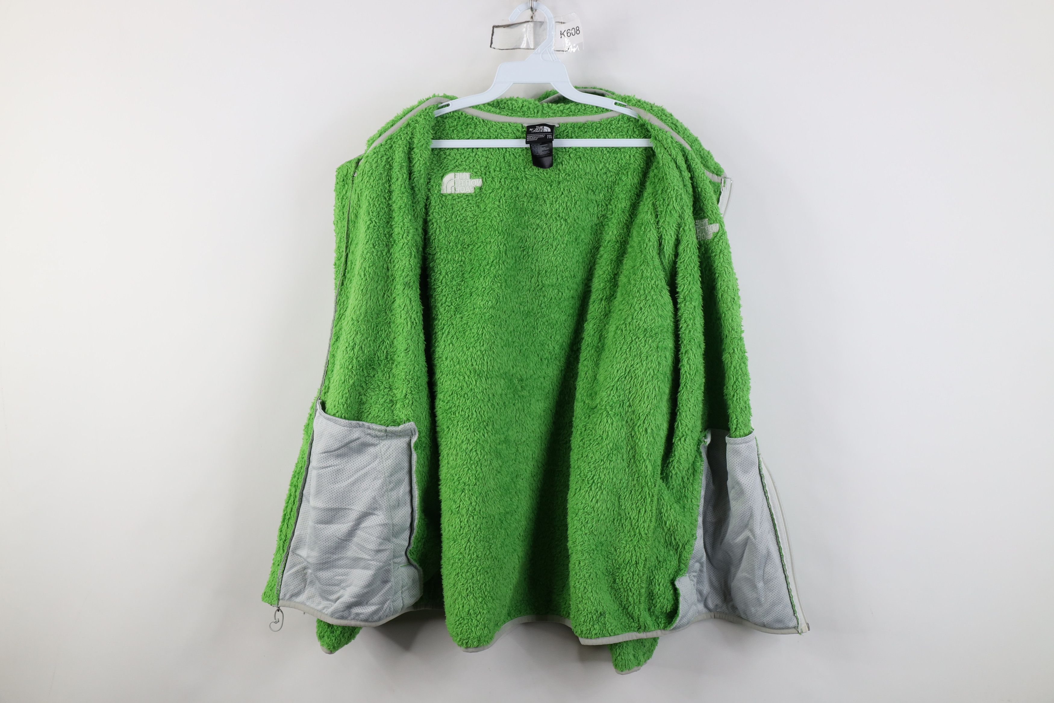 The North Face The North Face Spell Out Shag Monkey Fleece Hooded Jacket Size XXL / US 16-18 / IT 52-54 - 11 Thumbnail