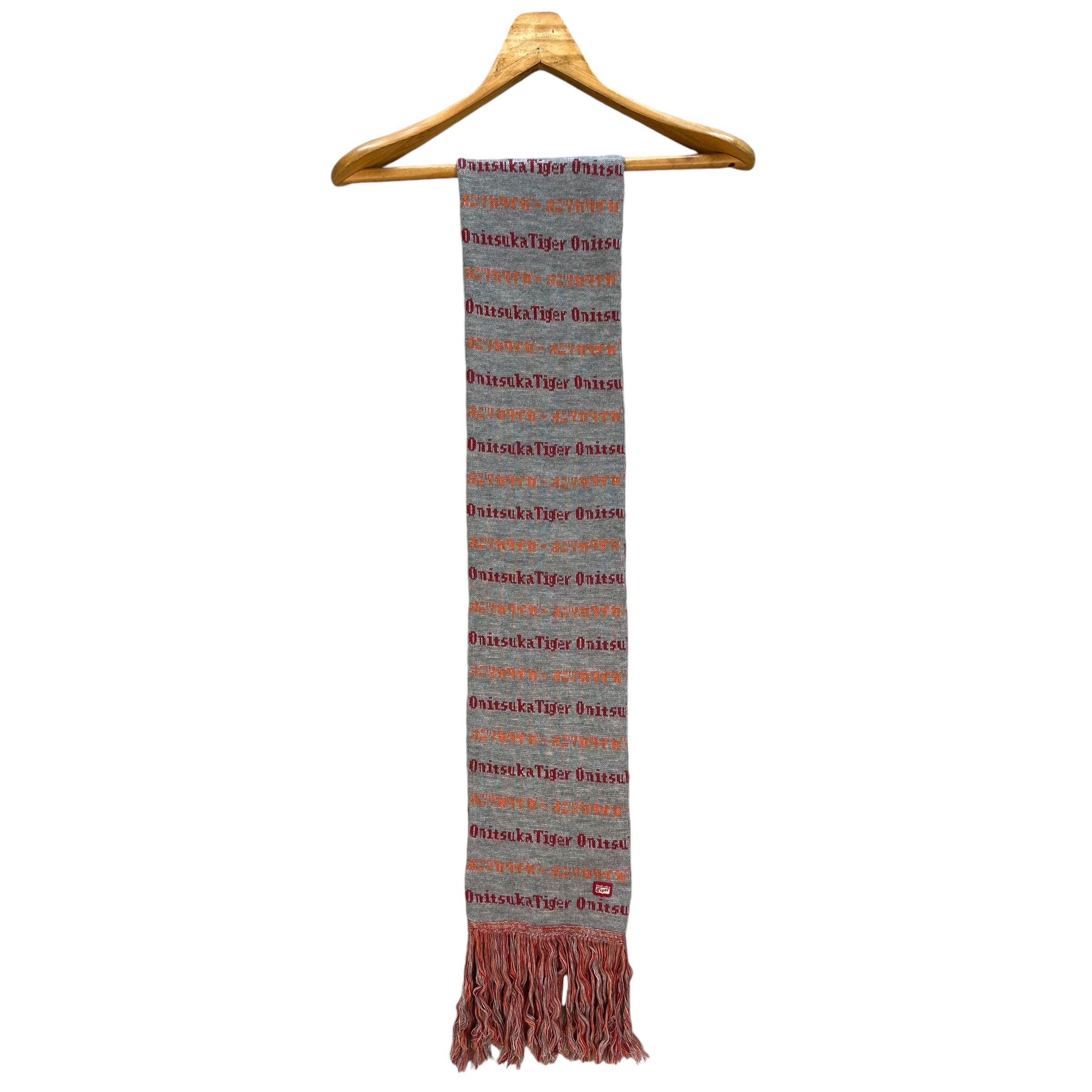 Onitsuka Tiger ONITSUKA TIGER Allover Logo Muffler Neckwear #A62-1489 Size ONE SIZE - 3 Thumbnail
