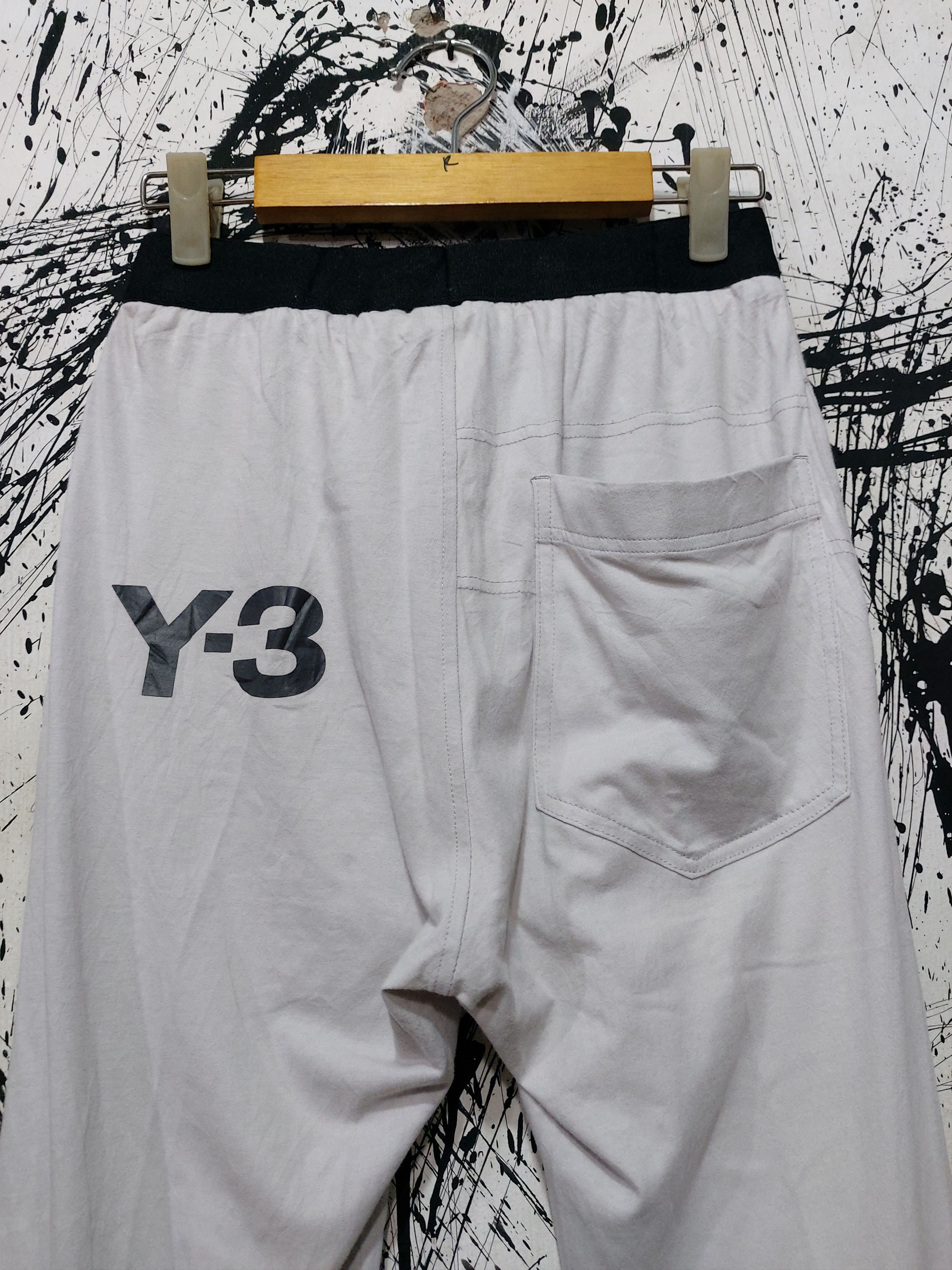 Adidas × Y-3 YOHJI YAMAMOTO X ADIDAS Y-3 3 STRIPE JOGGER PANTS Size US 28 / EU 44 - 5 Thumbnail