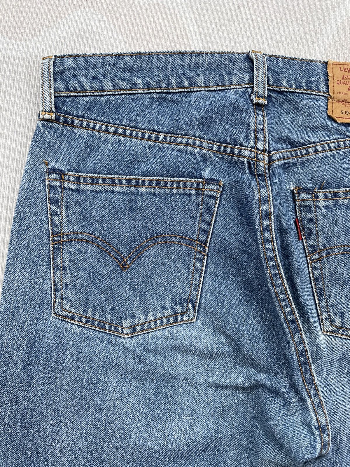 If Six Was Nine Levis 509 Straight Jeans (LG146) Size US 30 / EU 46 - 9 Thumbnail