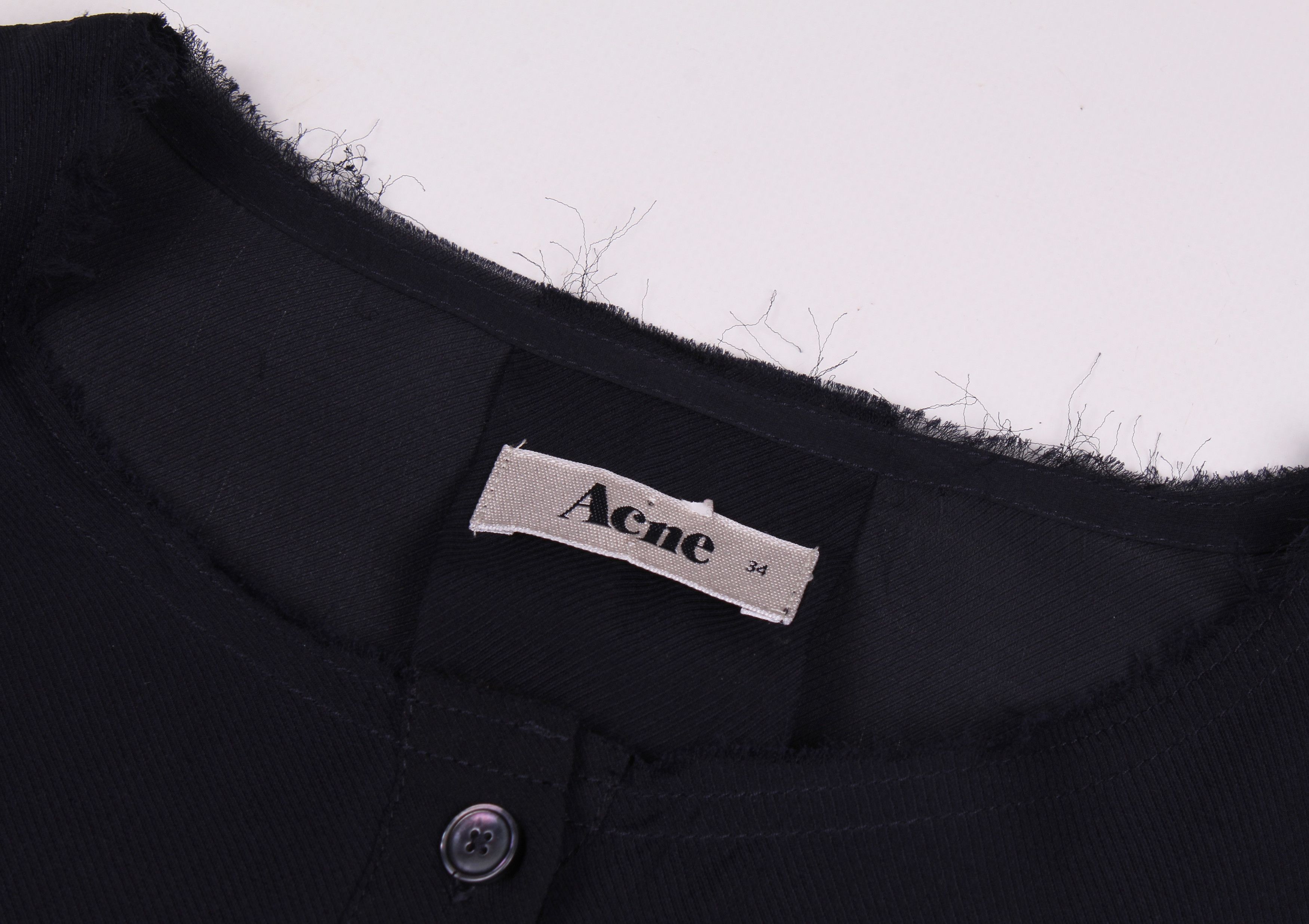 Acne Studios Acne Studio Navy Silk Light Flared Dress Size XXS / US 00 / IT 34 - 6 Thumbnail