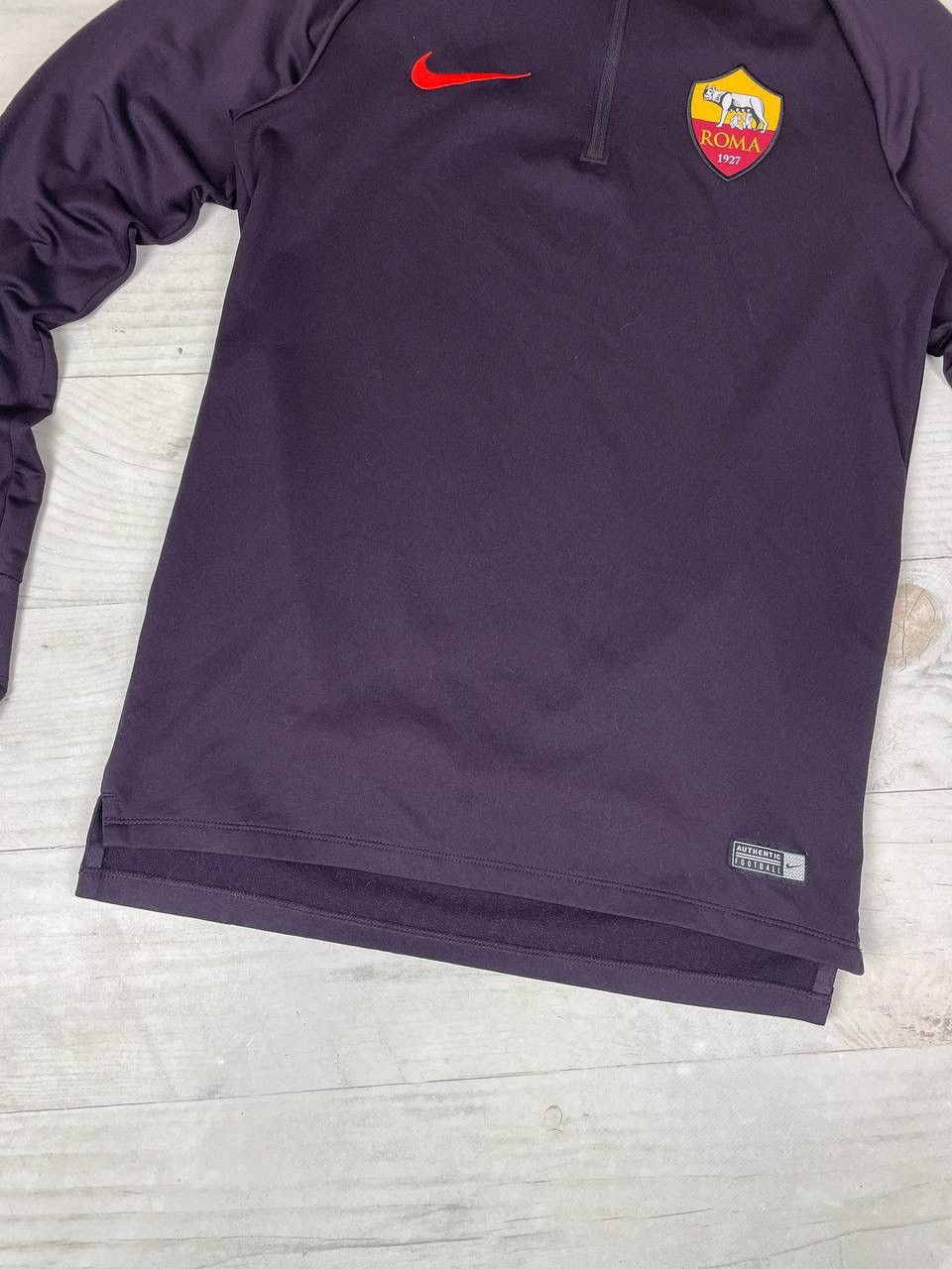 Nike Nike AS Roma 2018 2019 Training Drill Top Soccer Jersey Size US S / EU 44-46 / 1 - 3 Thumbnail