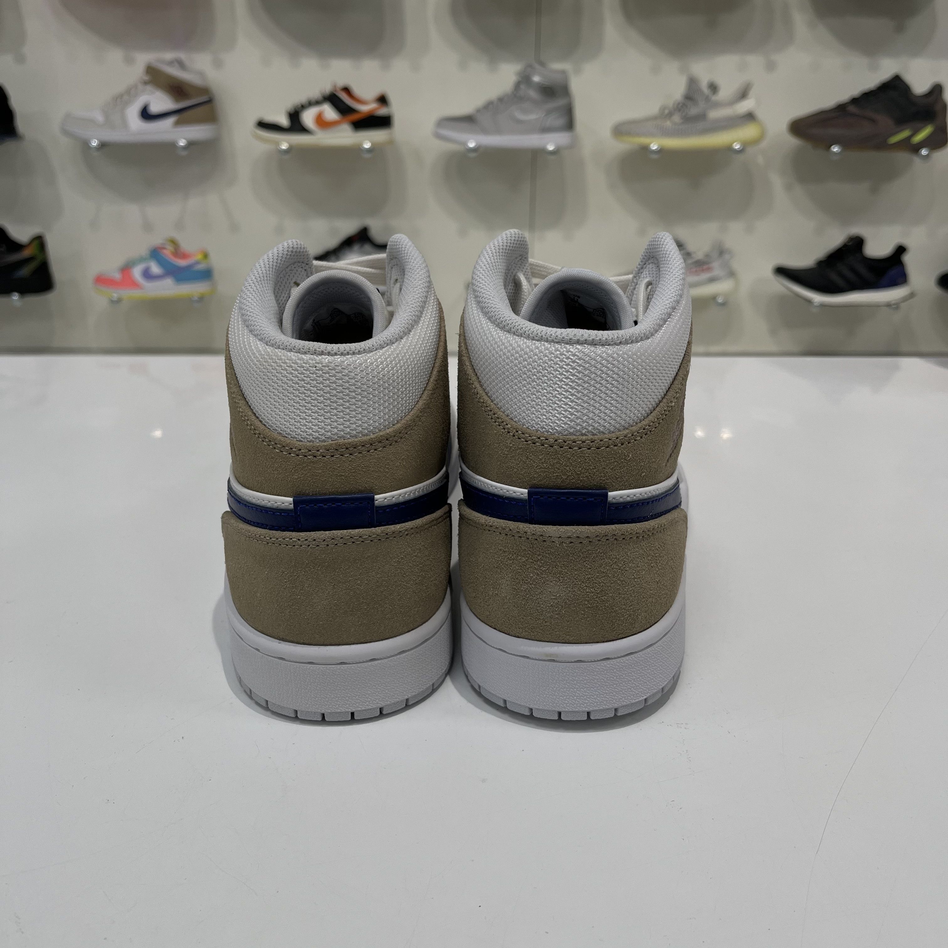 Nike Air Jordan 1 Mid Tan Suede Size US 11 / EU 44 - 3 Thumbnail