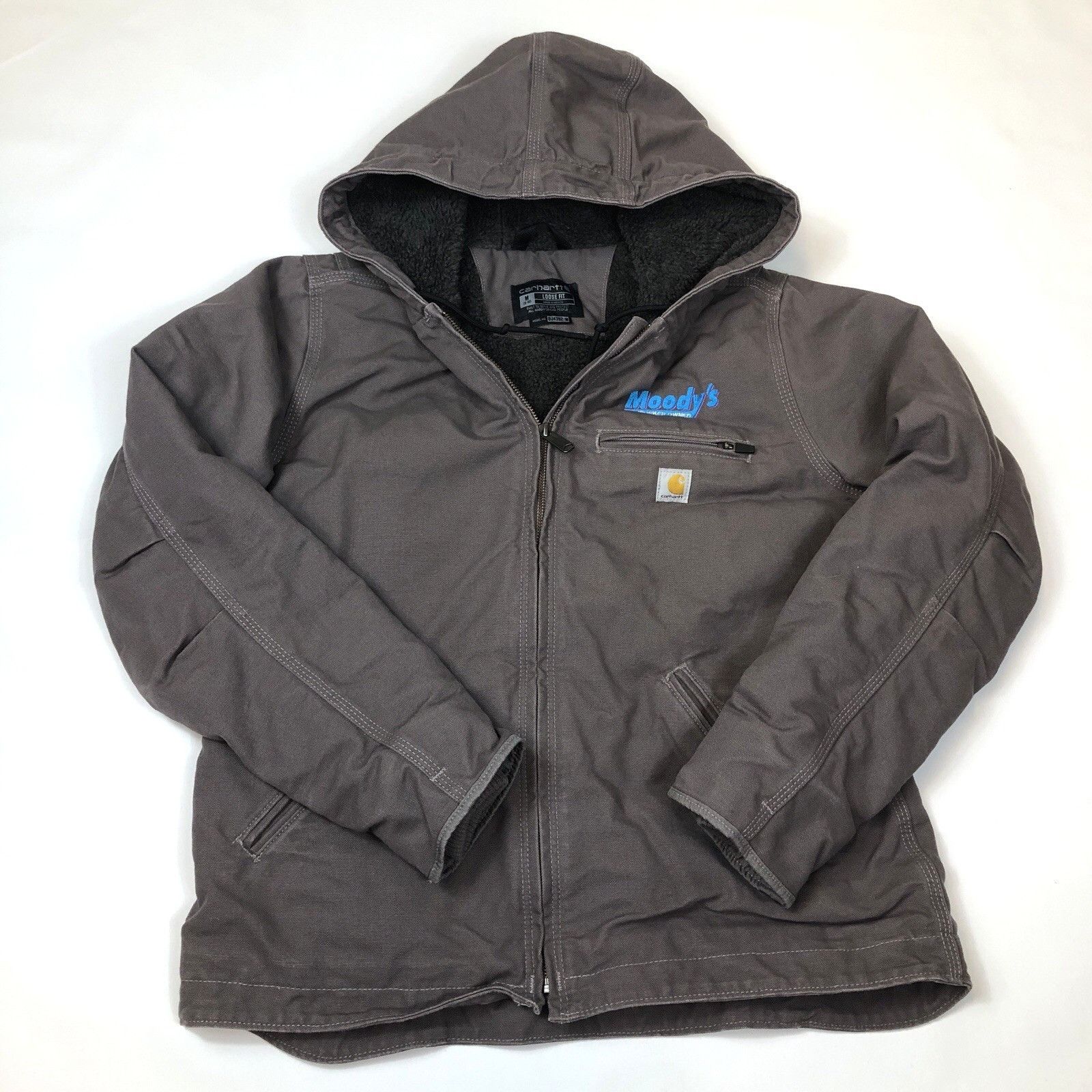 Carhartt Carhartt Womens Washed Duck Canvas Loose Fit Jacket Size M / US 6-8 / IT 42-44 - 1 Thumbnail