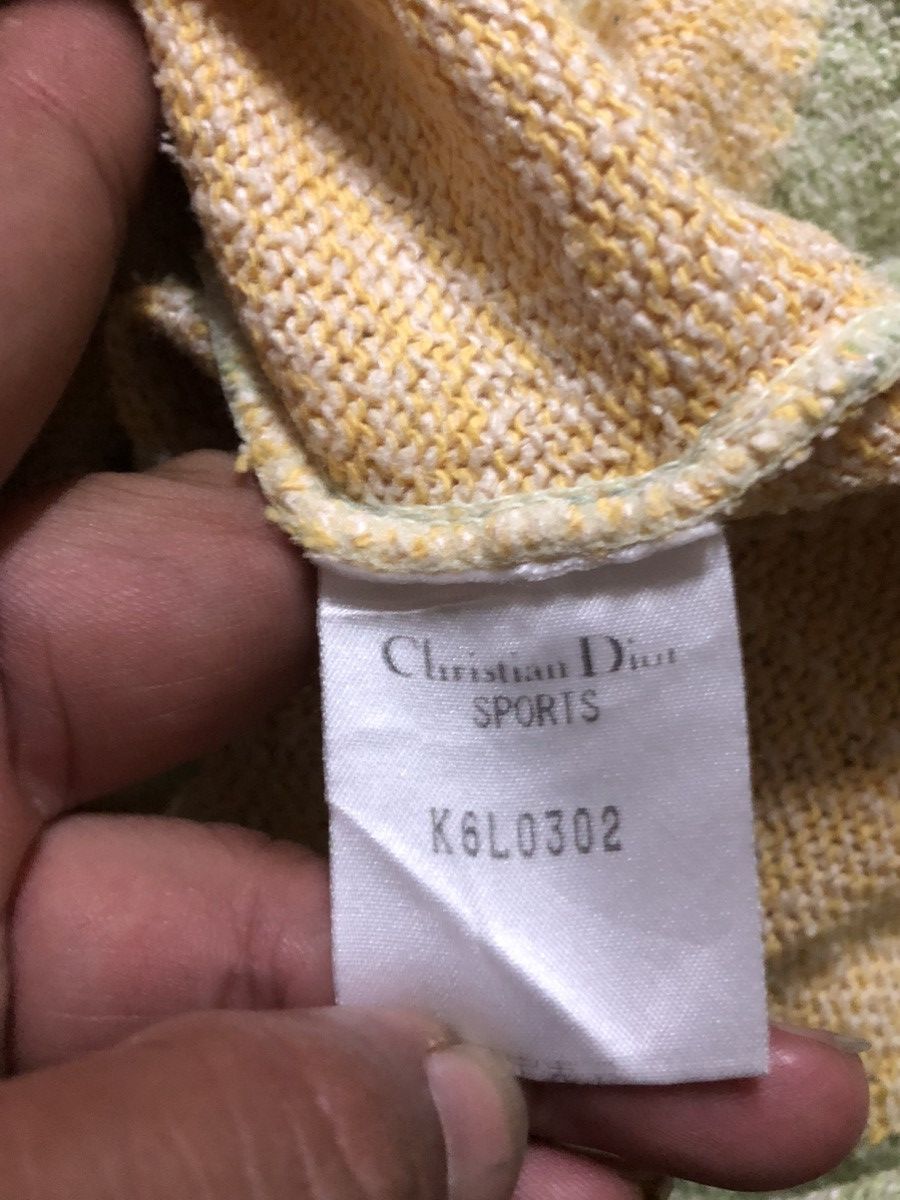 Christian Dior Monsieur Christian Dior Quilted Knitwear Top Size S / US 4 / IT 40 - 4 Thumbnail