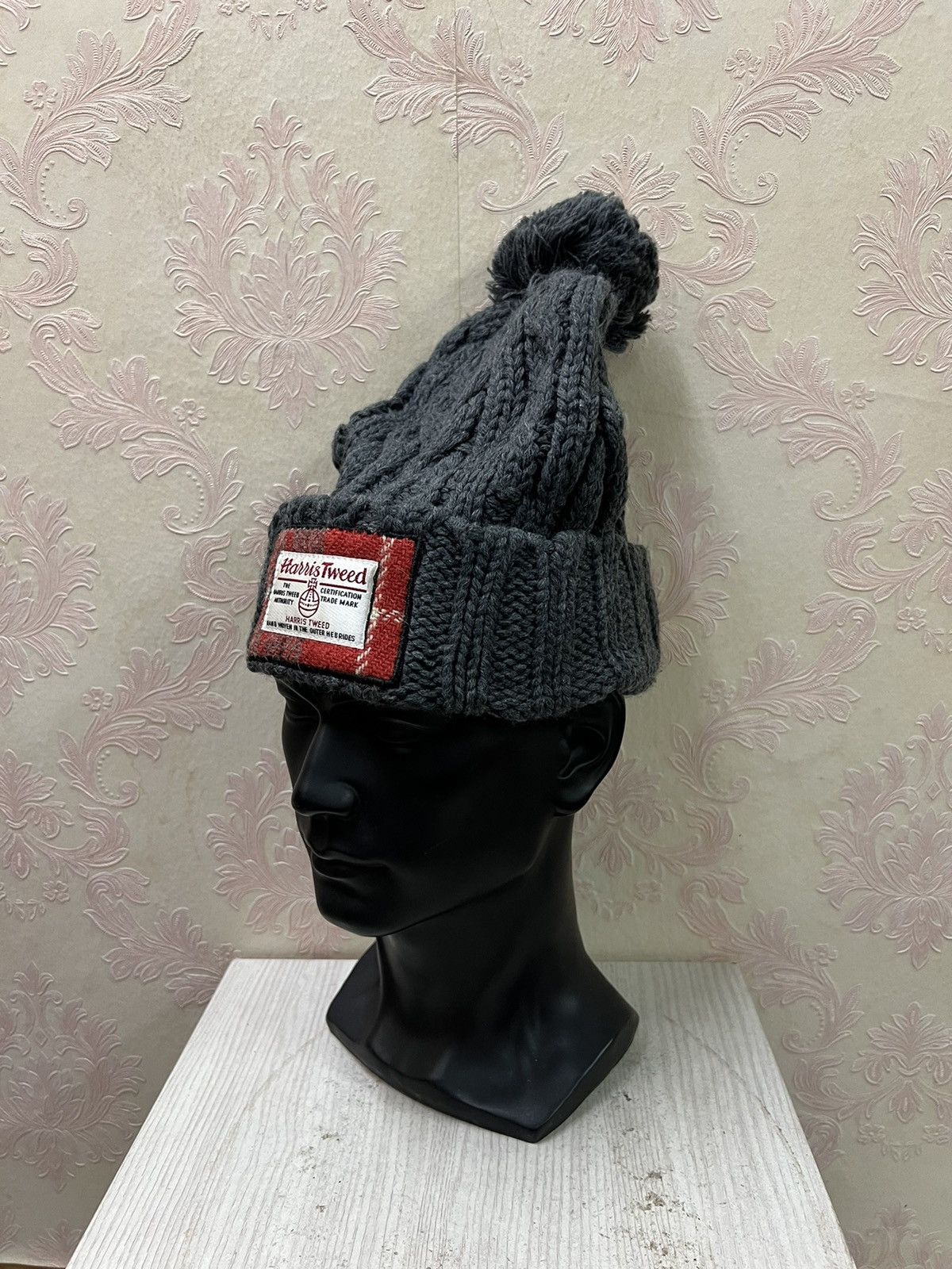 Harris Tweed Harris Tweed Closshi Crochet Beanie hats Size ONE SIZE - 3 Thumbnail