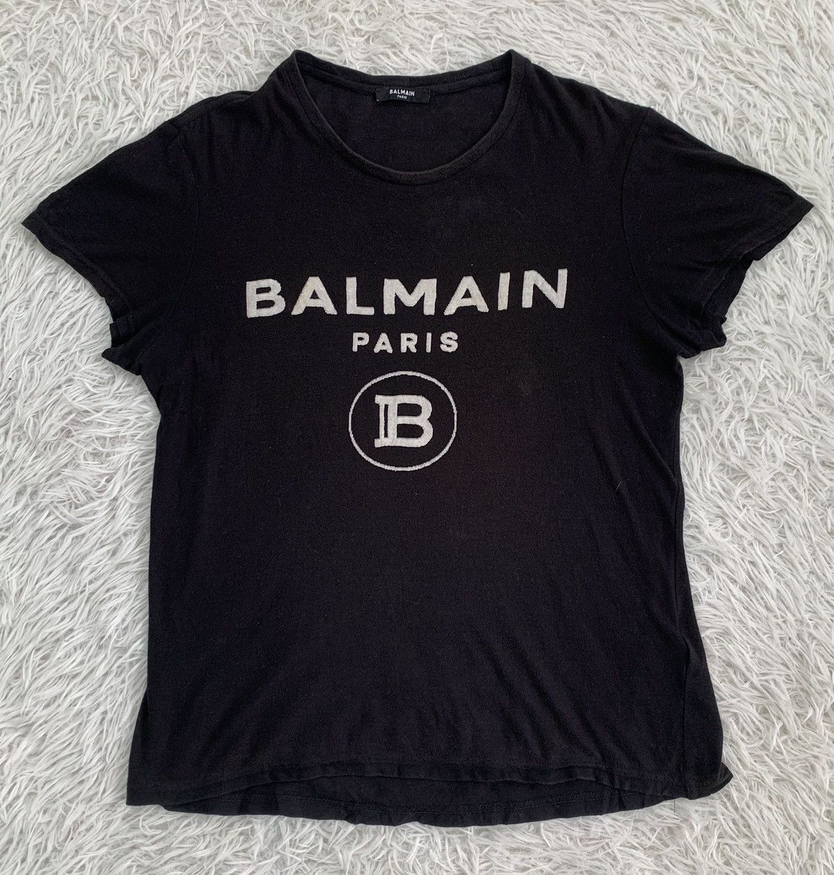 Balmain Balmain Tee Made in France Size US S / EU 44-46 / 1 - 1 Thumbnail