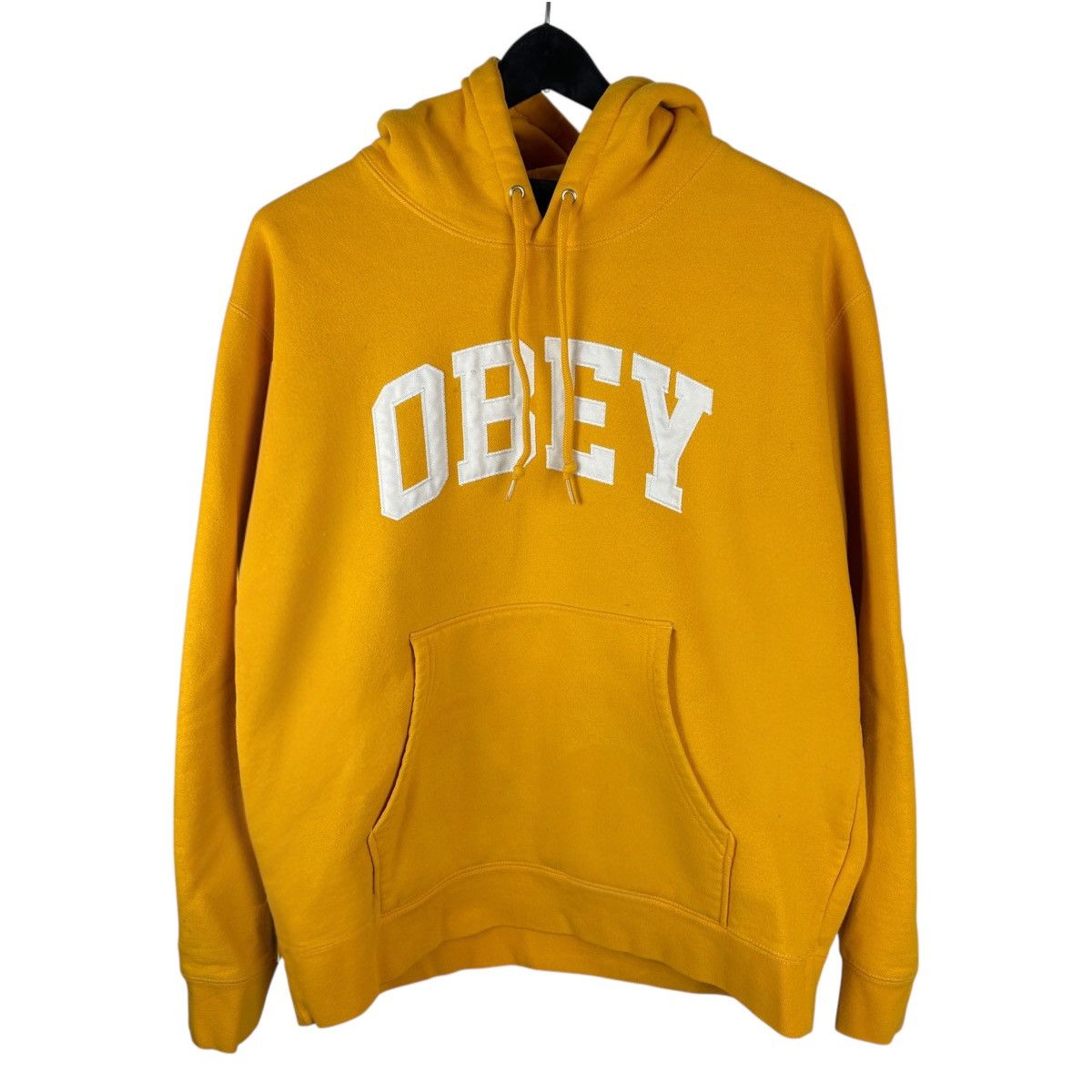 Obey Mens Y2K Obey Streetwear Arch Logo Hoodie Size US M / EU 48-50 / 2 - 1 Thumbnail