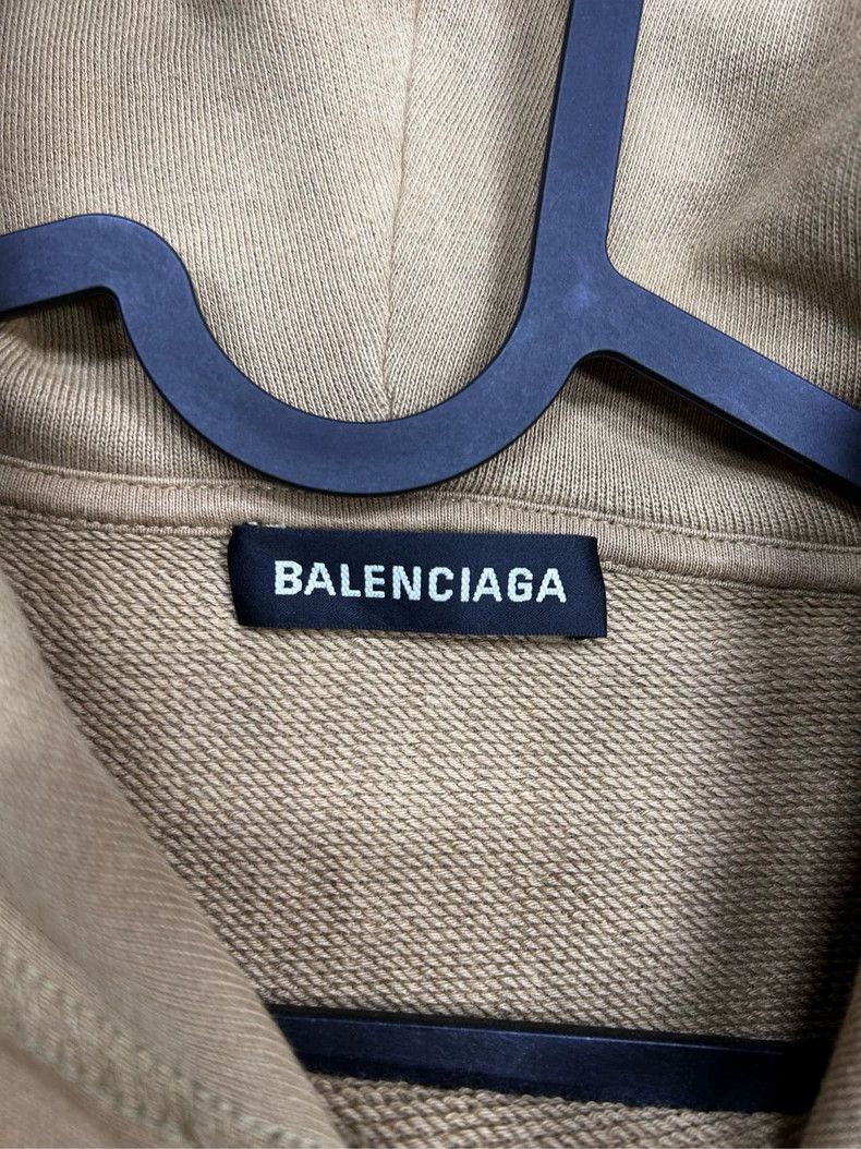Balenciaga Balenciaga Khaki wheat ear hoodie Size US M / EU 48-50 / 2 - 4 Thumbnail