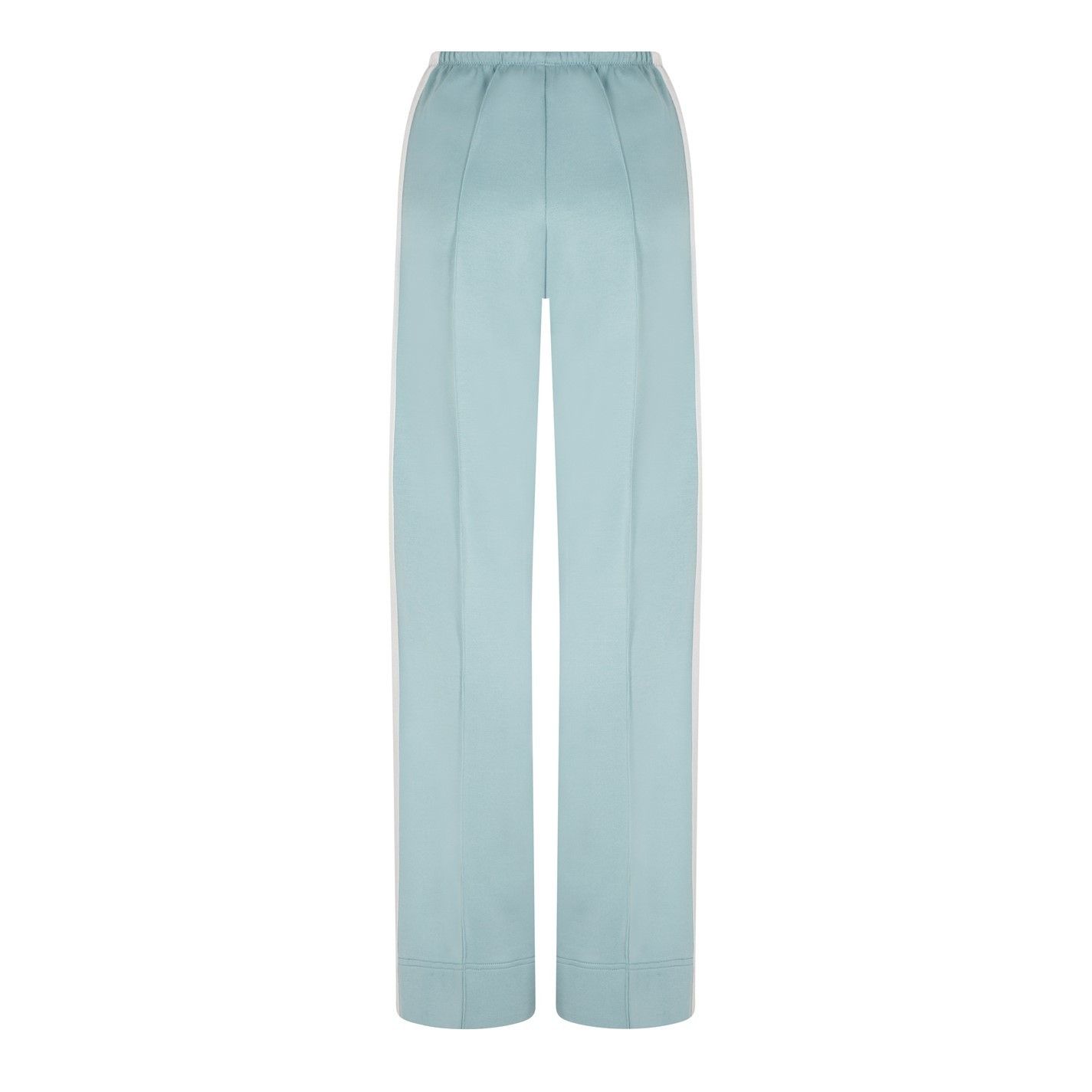 Palm Angels o1g2r1mq0325 Loose Fit Track Pant in Light Blue & White Size 29" - 2 Thumbnail
