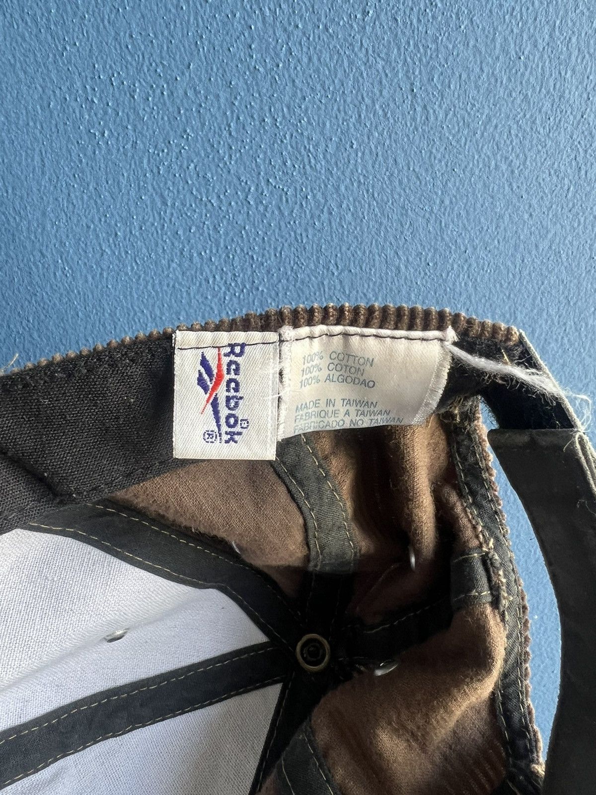 Reebok Vintage Reebok Corduroy Hat Size ONE SIZE - 3 Thumbnail