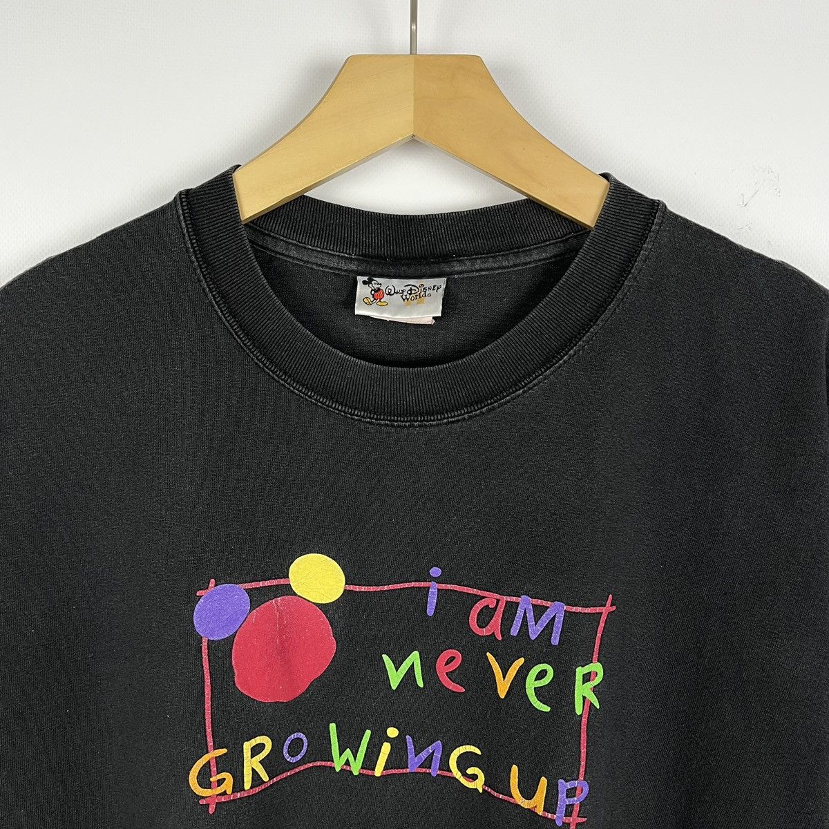 Disney Vintage Disney Mickey Mouse faded graphic tee 90’s Size US L / EU 52-54 / 3 - 4 Thumbnail