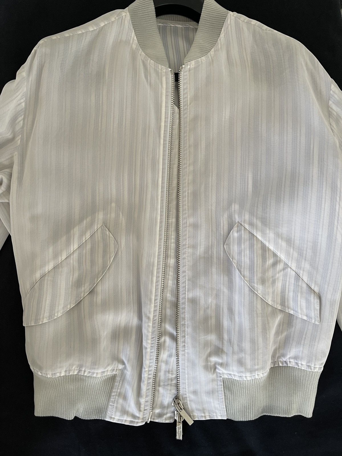 Dior Dior organza silk men’s SS19 bomber jacket Size US S / EU 44-46 / 1 - 14 Thumbnail