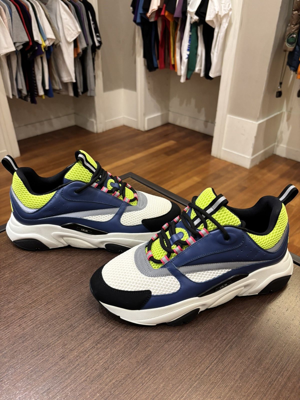 Dior Dior B22 Yellow Blue Size US 13 / EU 46 - 1 Thumbnail
