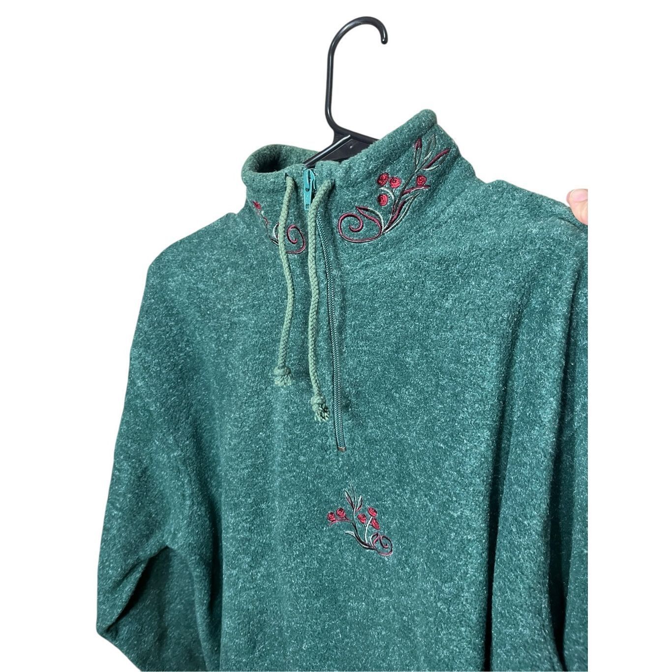 Victoria's Secret Vintage Victoria's Secret Country Collection Green Pullover Size S / US 4 / IT 40 - 6 Thumbnail