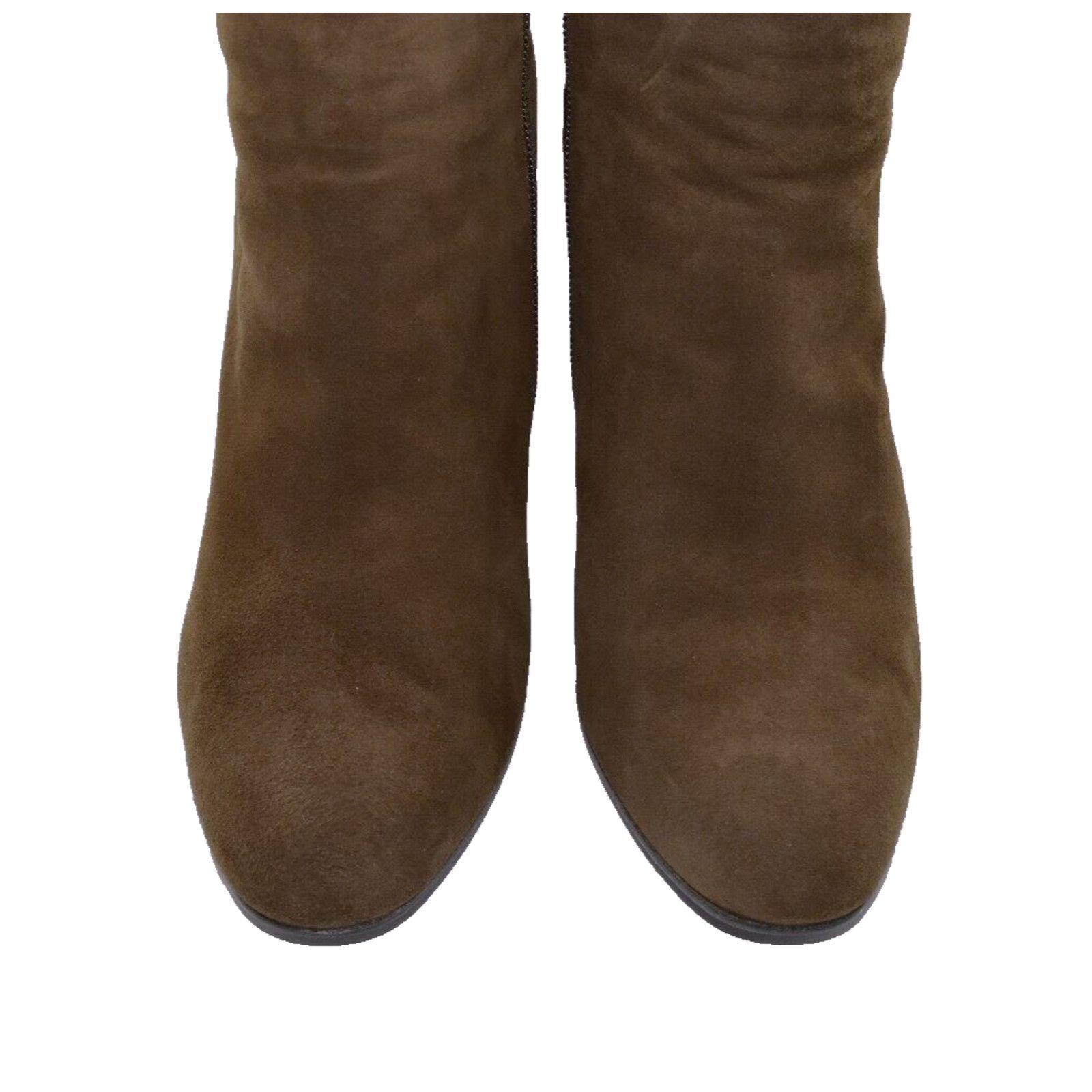 Aquatalia AQUATALIA Erika Suede Caramel Weatherproof Ankle Boots Sz 10 Size US 10 / IT 40 - 6 Thumbnail