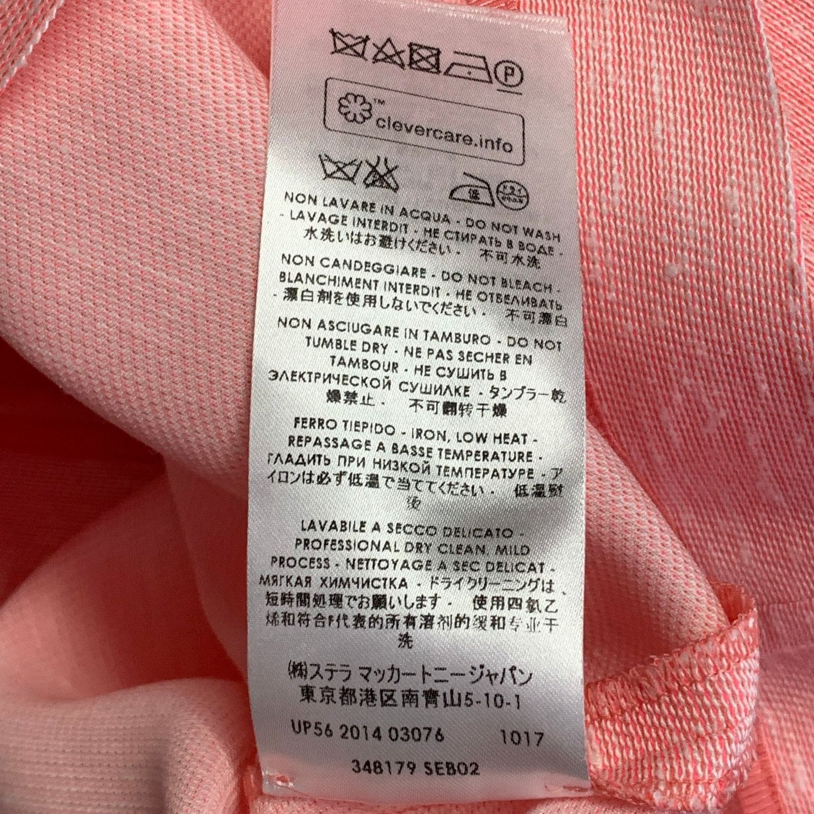 Stella McCartney STELLA McCARTNEY Pink Rayon Silk Textured Crew Neck Boxy Top Size L / US 10 / IT 46 - 7 Thumbnail