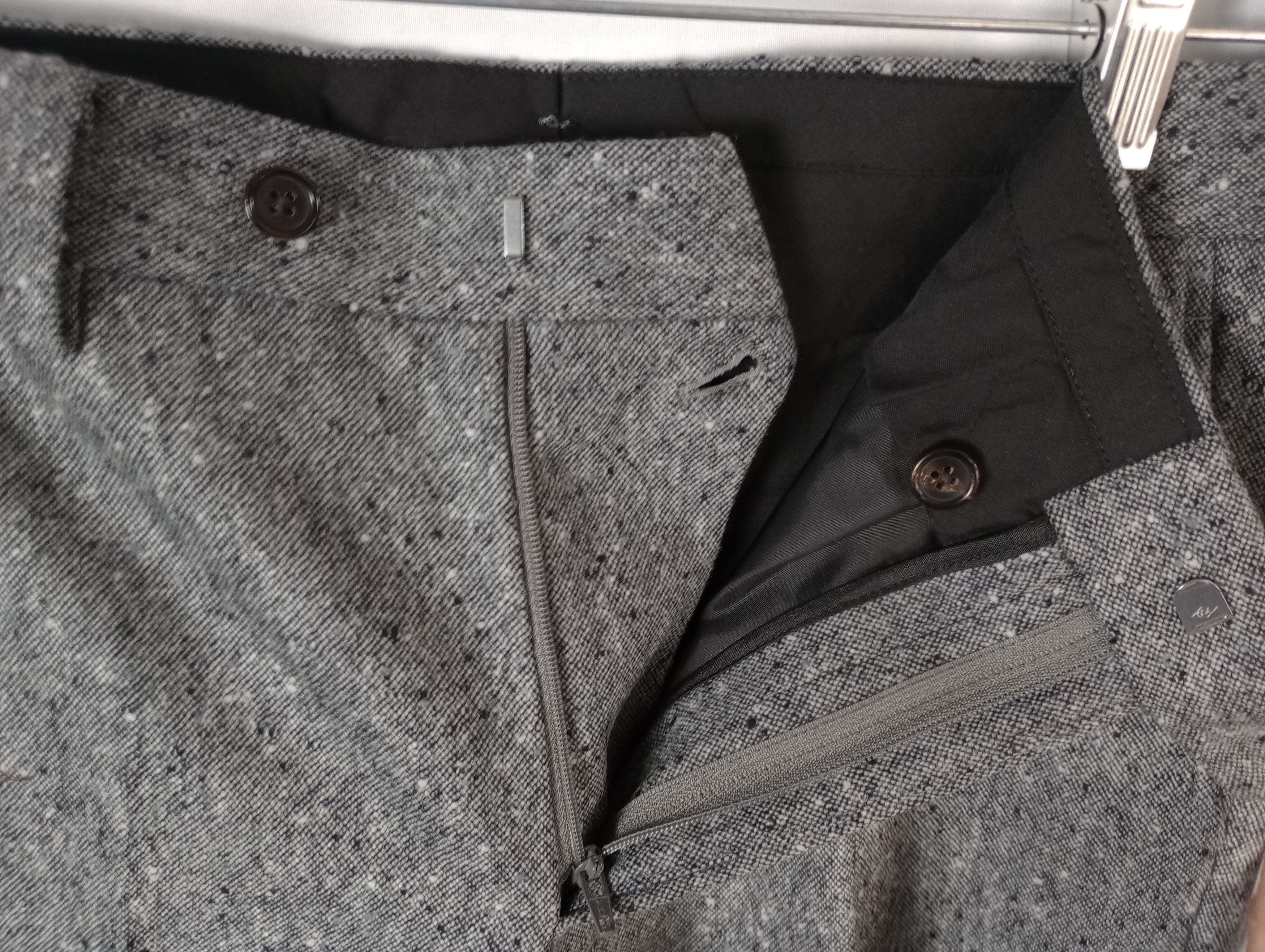 Spier & Mackay Spier And Mackay Slim Trouser W30 - Knopped Donegal Size 36R - 3 Thumbnail