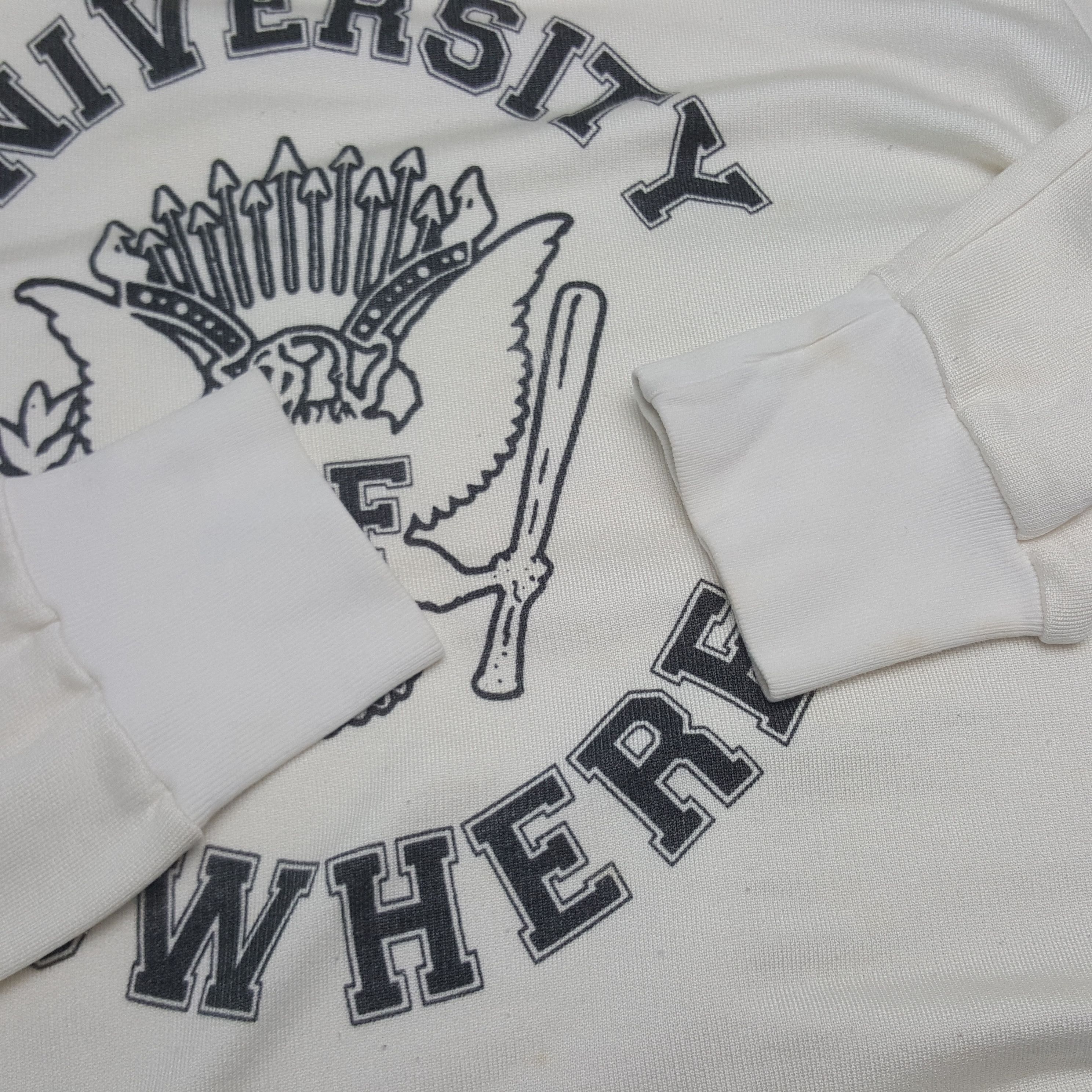 A.P.C. × Vintage Vintage A.P.C University Of Nowhere Sweatshirt Hoodies Size US M / EU 48-50 / 2 - 7 Thumbnail