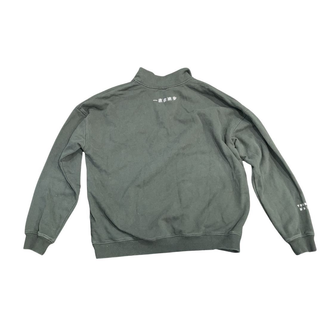 YoungLA Quarter zip pullover sweatshirt Medium Comfy Athletic Size US M / EU 48-50 / 2 - 2 Thumbnail
