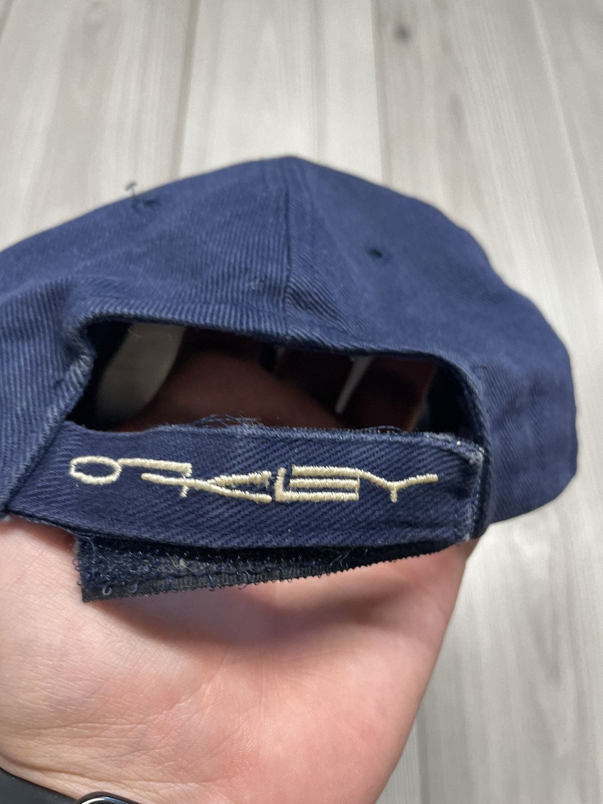 Oakley × Vintage Vintage Oakley matter distressed Hat Cap y2k Size ONE SIZE - 4 Thumbnail