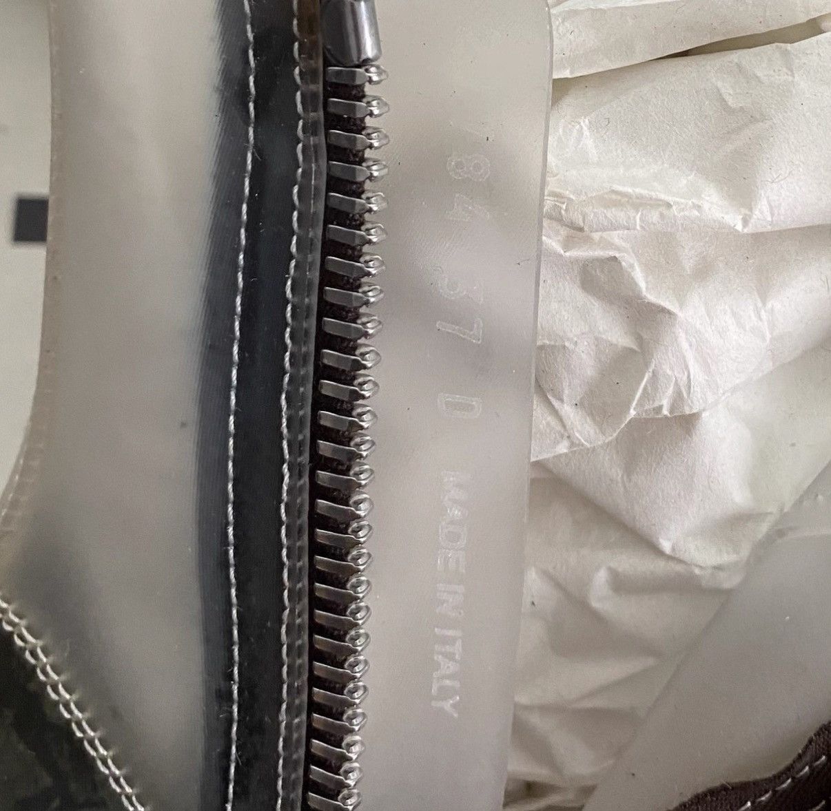 Rick Owens Rick Owens PVC Platform Bubble Converse-Inspired Sneakers Size US 7 / IT 37 - 6 Thumbnail