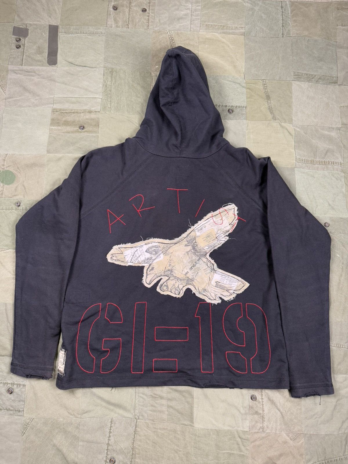 Greg Lauren Artist Hoodie Size US L / EU 52-54 / 3 - 1 Thumbnail