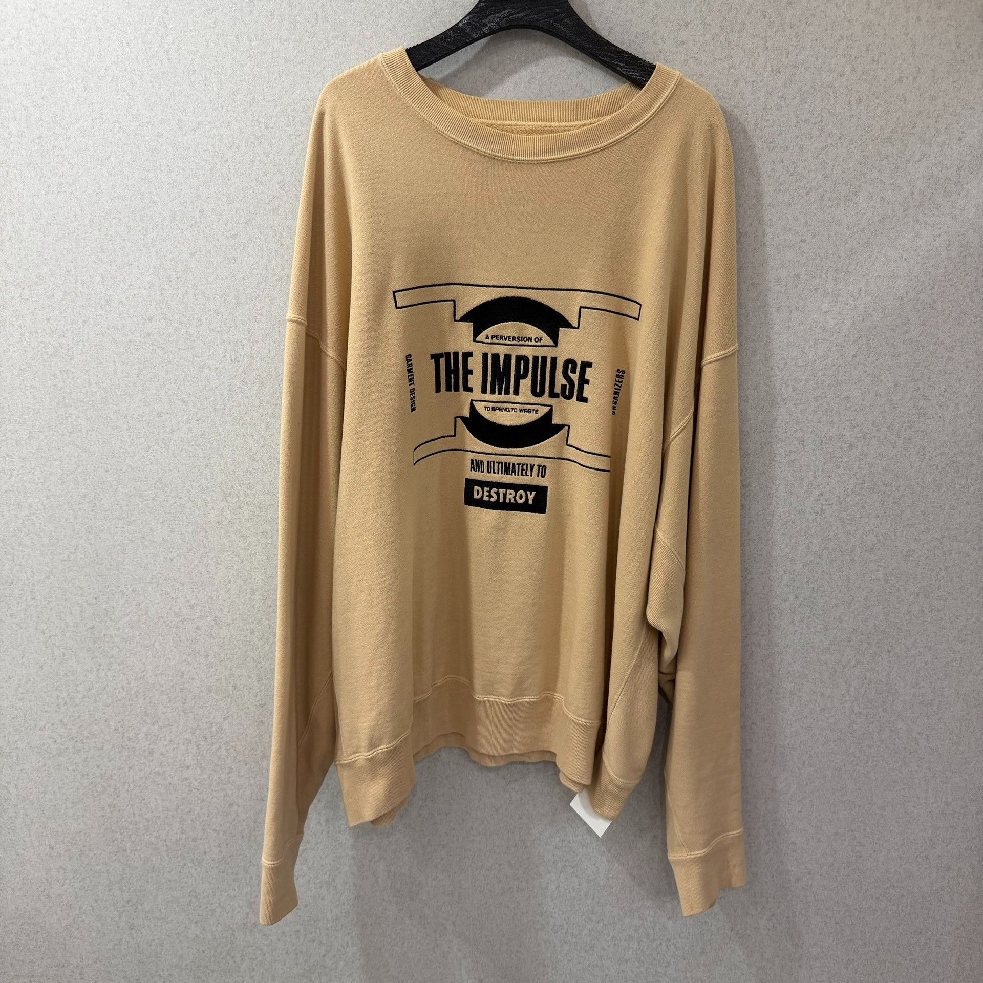 Cav Empt Cav Empt Beige Hoodie xl Men Size US XL / EU 56 / 4 - 1 Thumbnail