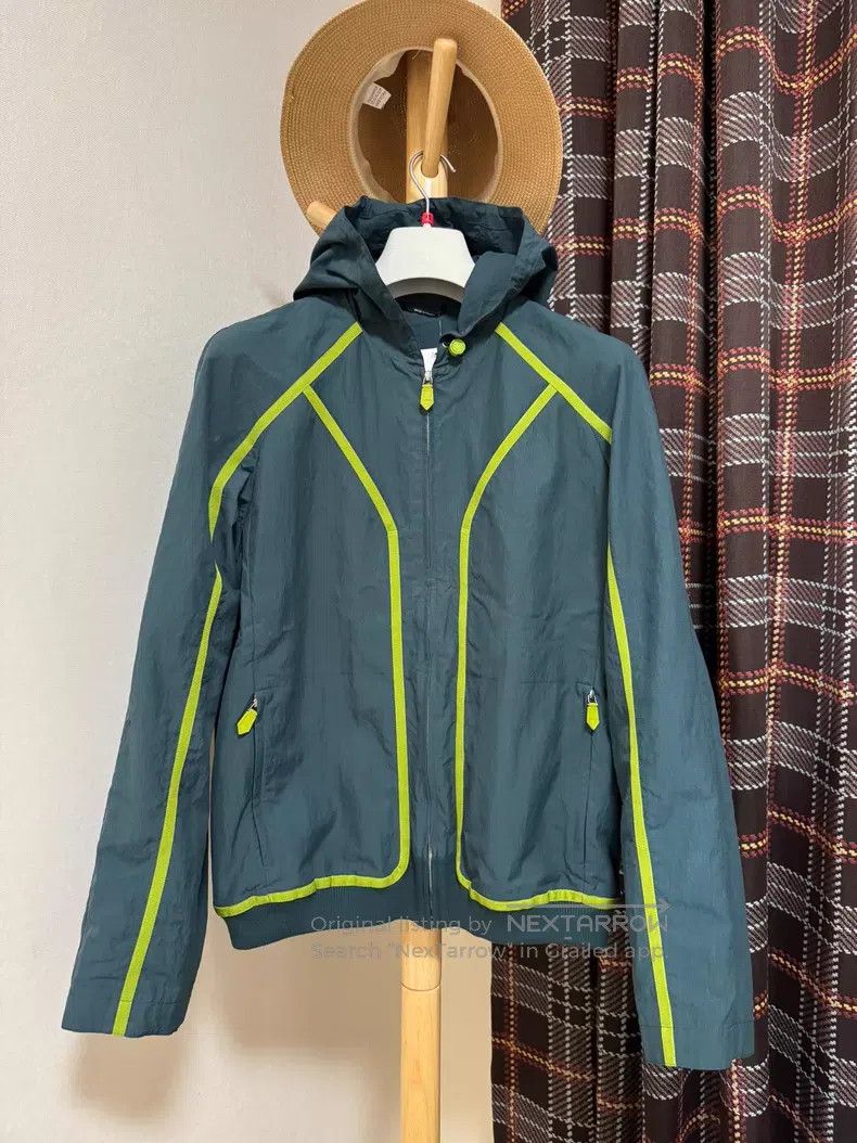 Hermes Hermes Jacket Top. Raglan Sleeves, Color Blocked Stripes Size US M / EU 48-50 / 2 - 1 Thumbnail