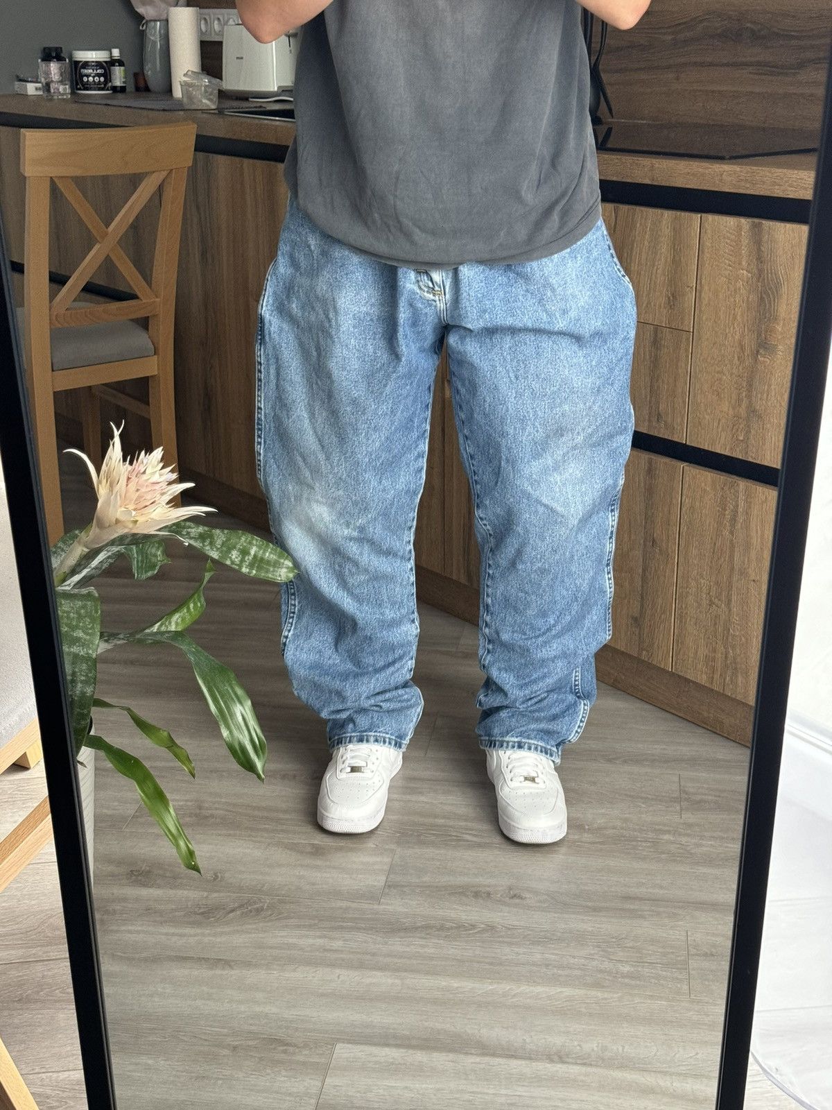 Vintage × Wrangler Crazy Vintage Y2K/2000s Baggy Grunge Skater Denim Jeans Size US 40 / EU 56 - 1 Thumbnail