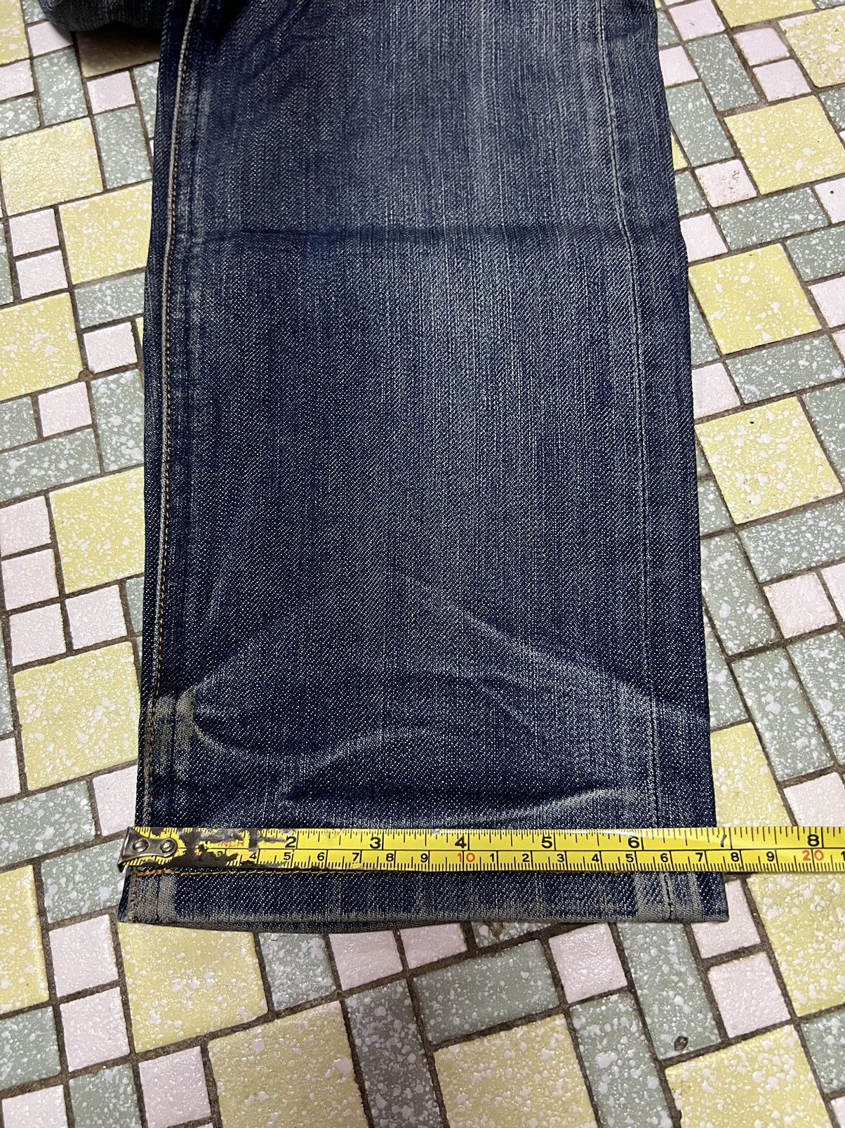 Jil Sander UNIQLO JIL SANDER Selvedge Distressed Denim Jeans Size US 32 / EU 48 - 15 Thumbnail
