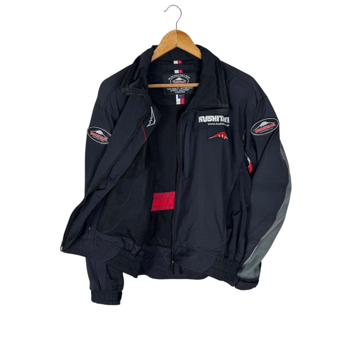 Sports Specialties 🌟KUSHITANI HAMAMATSU BIKERS JACKET Size US L / EU 52-54 / 3 - 9 Thumbnail