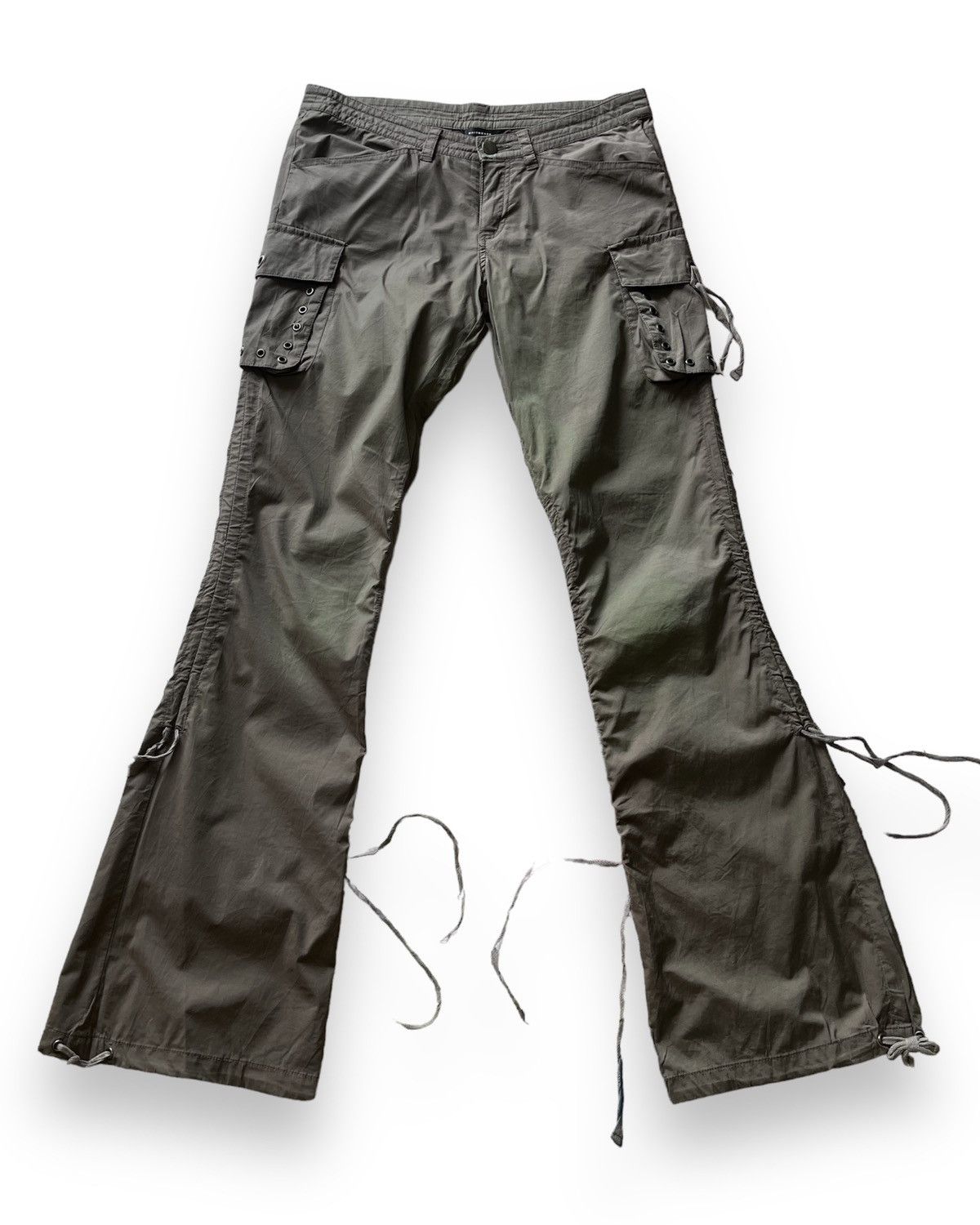 If Six Was Nine Flare Bondage Matsuda Pants Maitresse Japan Boot Cut Size US 30 / EU 46 - 1 Thumbnail