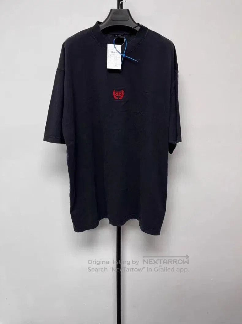 Balenciaga Balenciaga Faded Short Sleeve T-Shirt. Size US XL / EU 56 / 4 - 2 Thumbnail